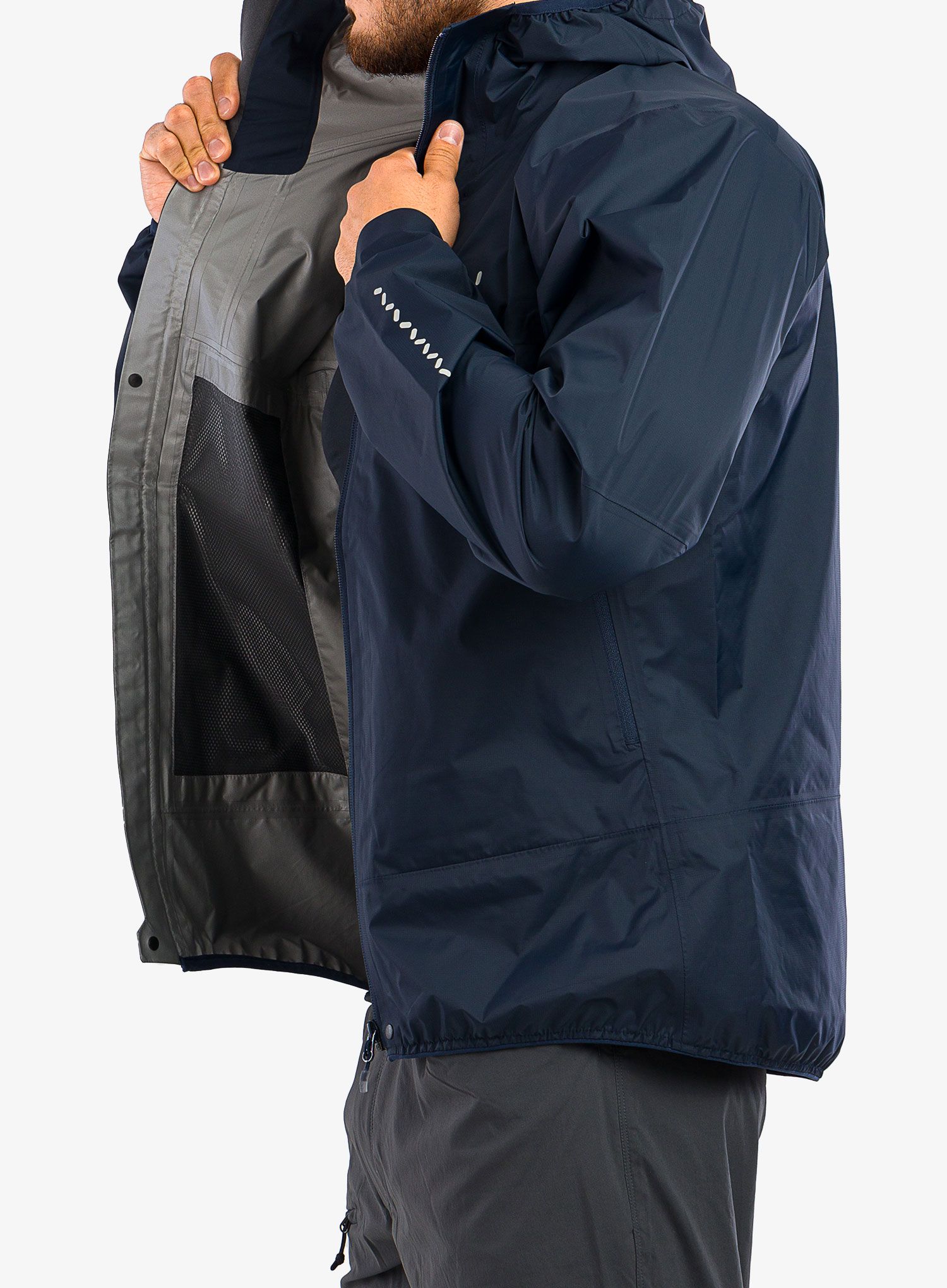 GORE TEX jakna Haglofs L.I.M. GTX Jacket - tarn blue