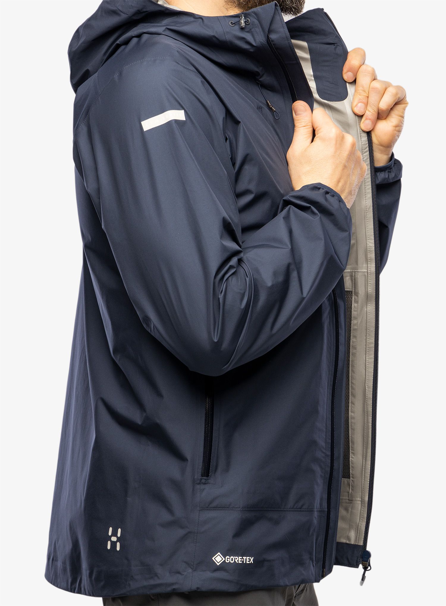 GORE TEX jakna Haglofs L.I.M GTX Jacket - tarn blue/blue