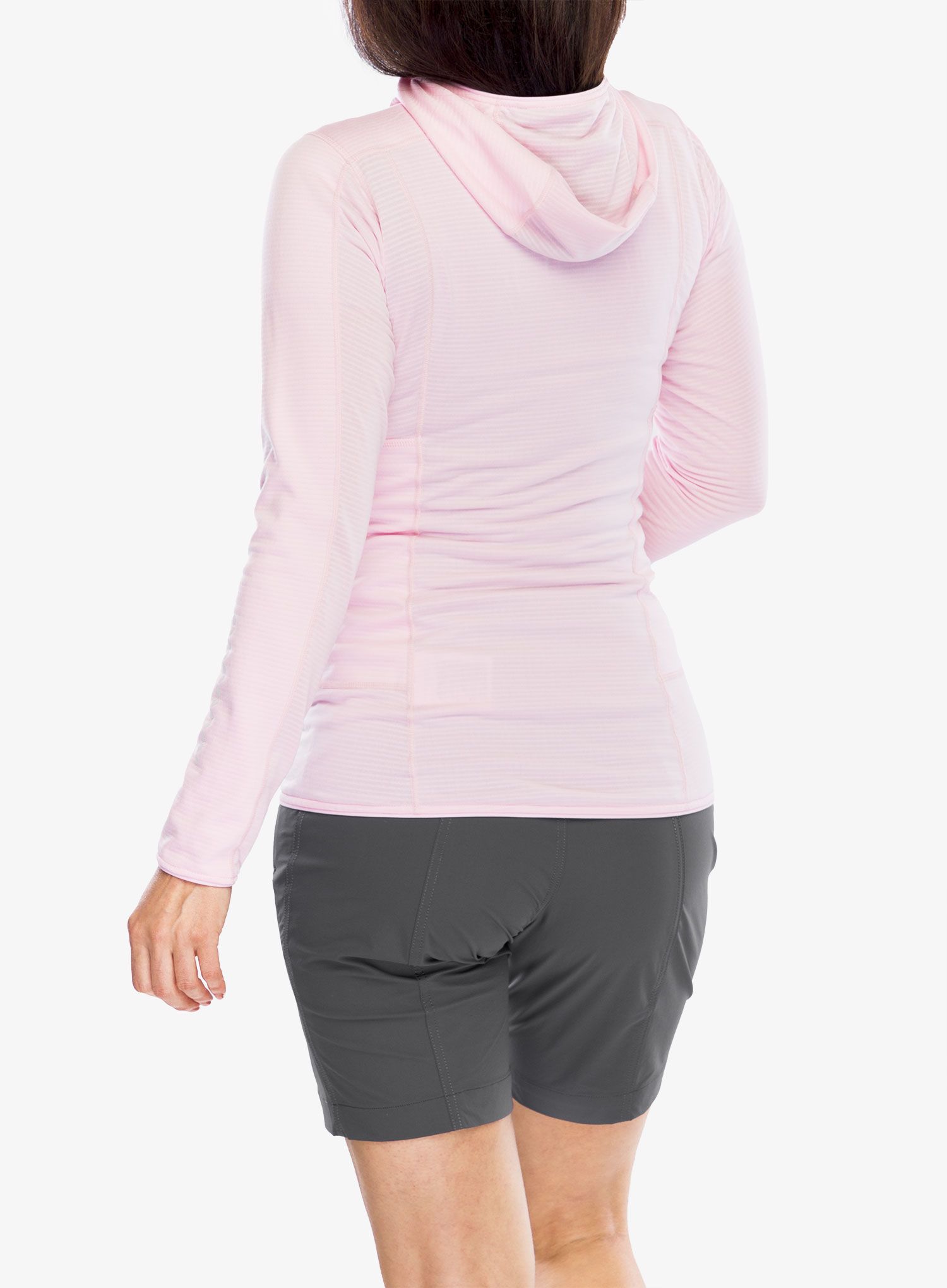 Dukserica s kapuljačom ženska Haglofs L.I.M Mid Fast Hood - fresh pink