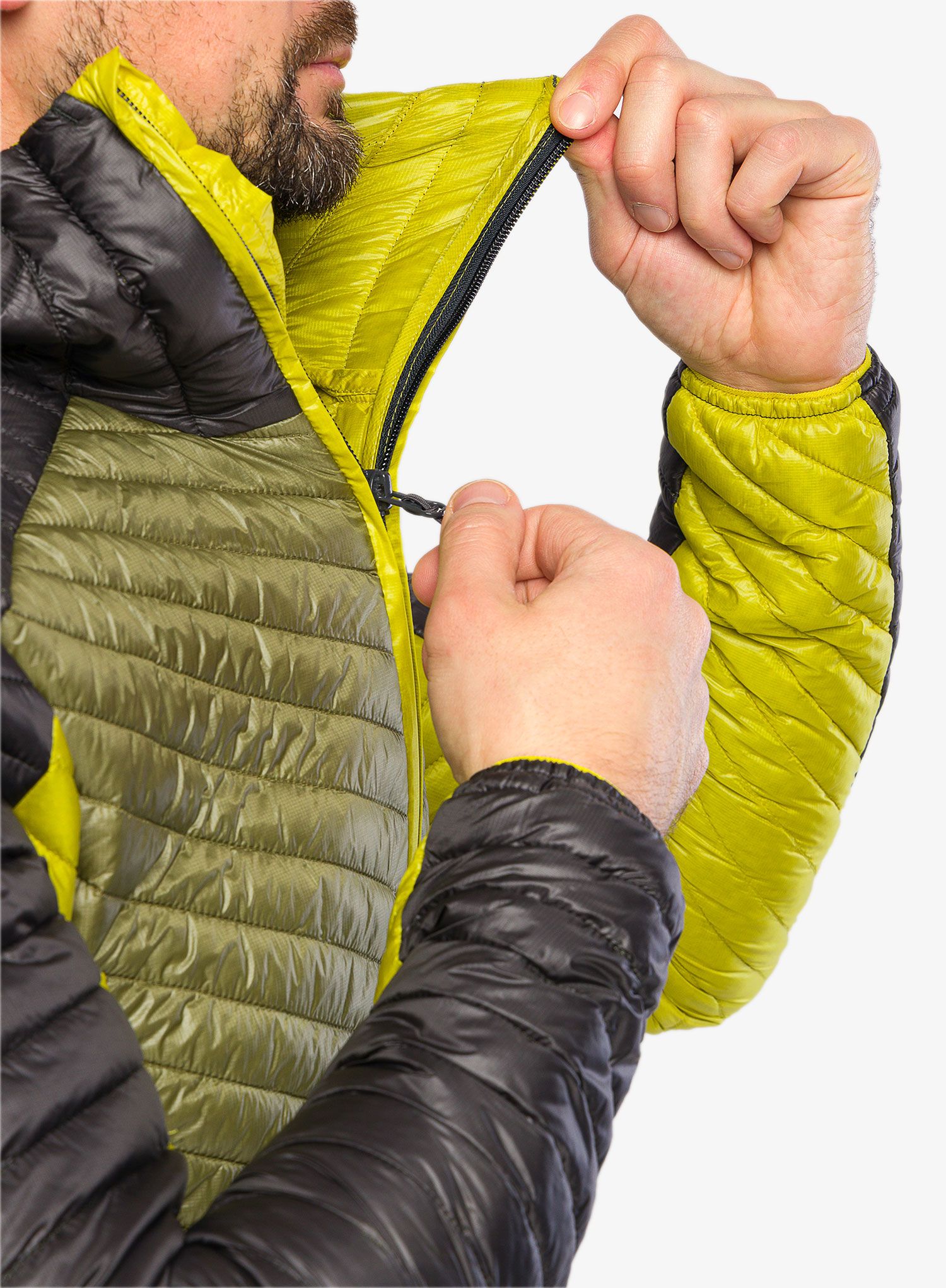 Jakna Haglofs L.I.M. Mimic Hood - aurora/olive green
