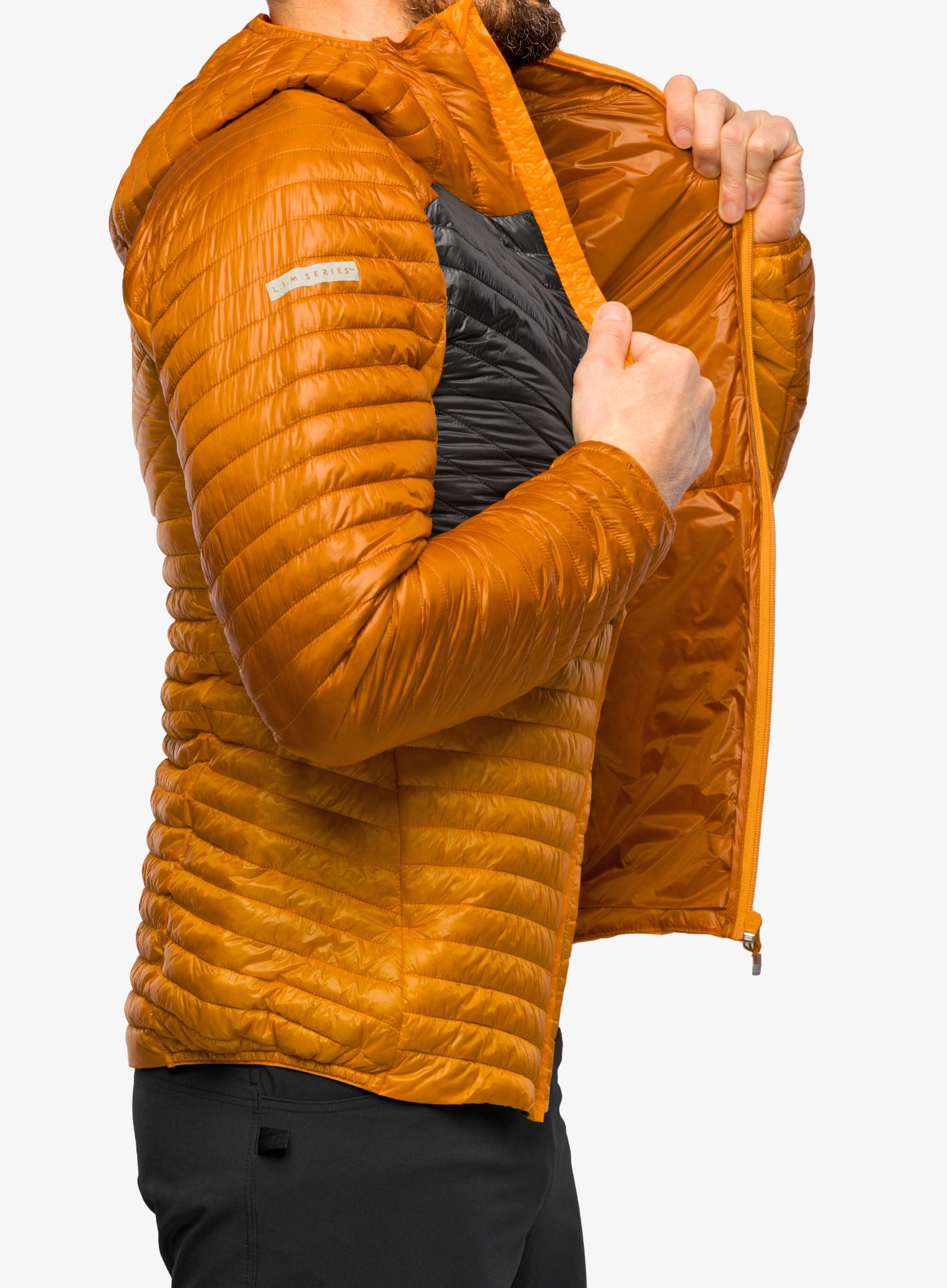 Jakna Haglofs L.I.M Mimic Hood - sunny yellow/magnetite