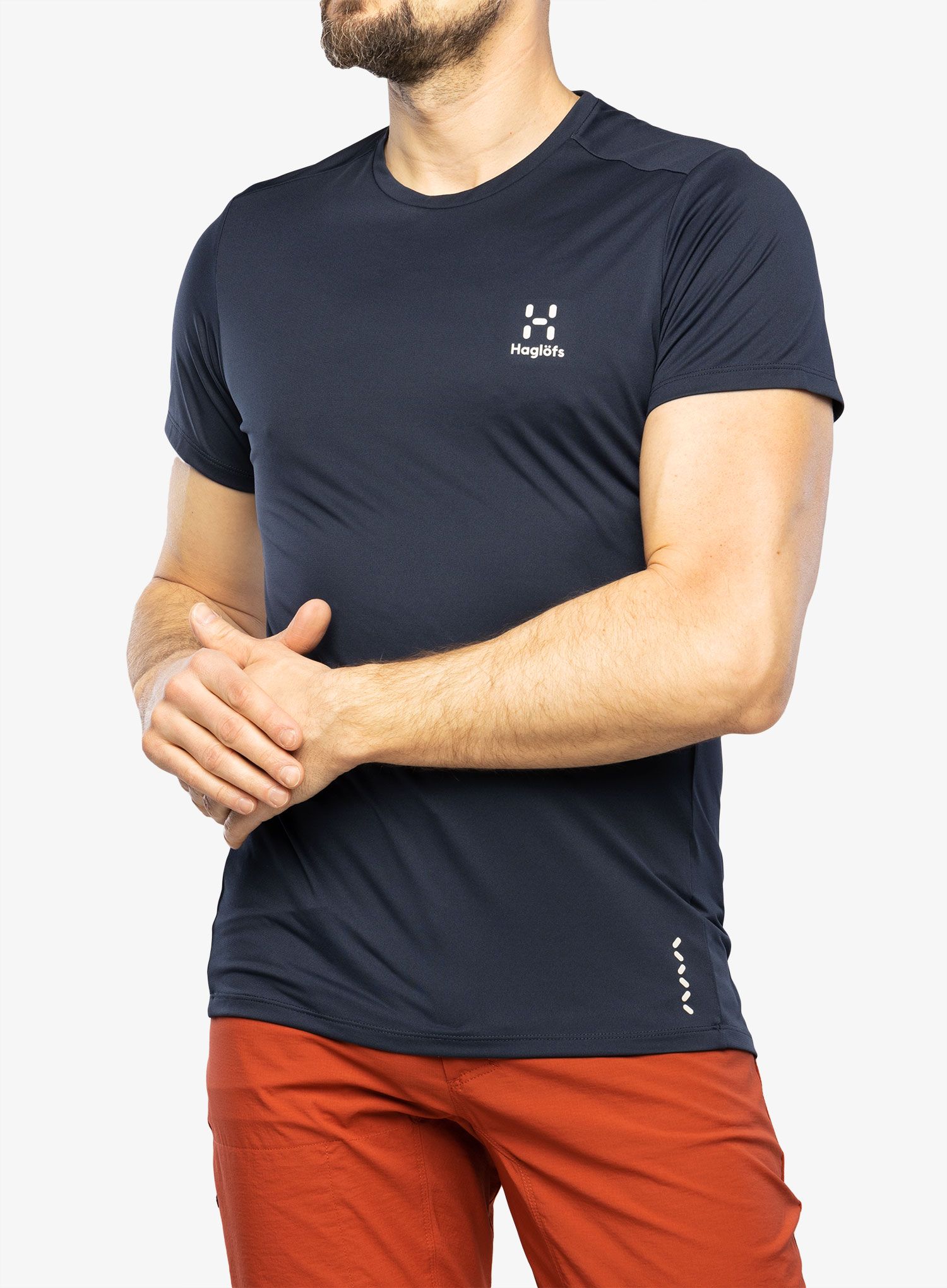 Brzosušeća majica Haglofs L.I.M Tech Tee - tarn blue