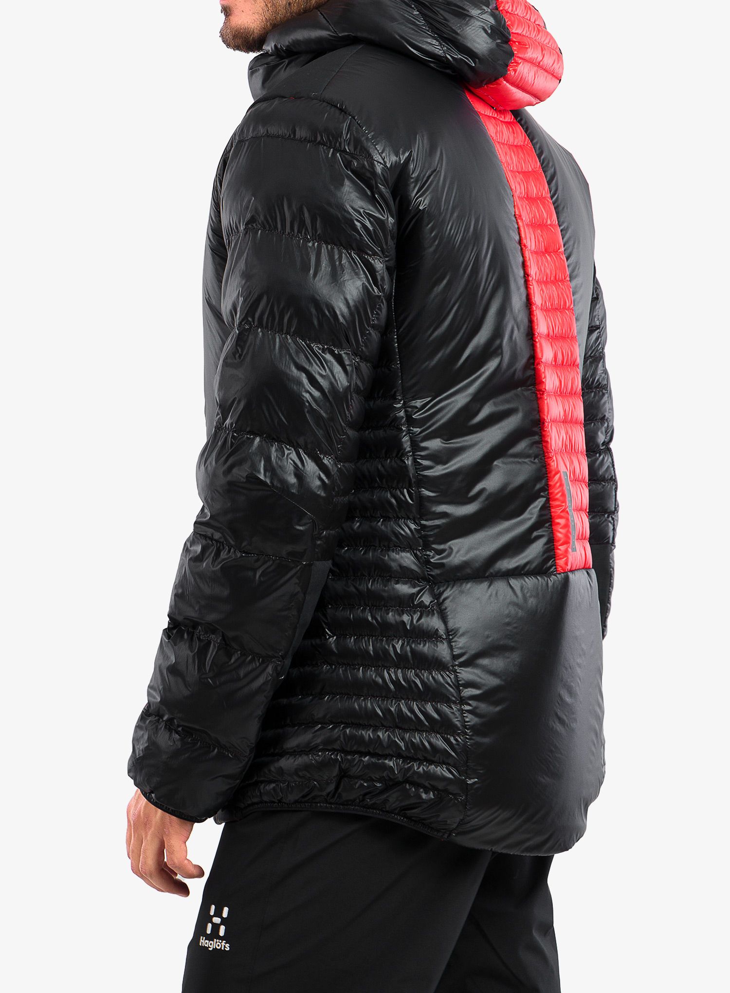 Pernata jakna Haglofs L.I.M ZT Down Jacket - true black/zenith red