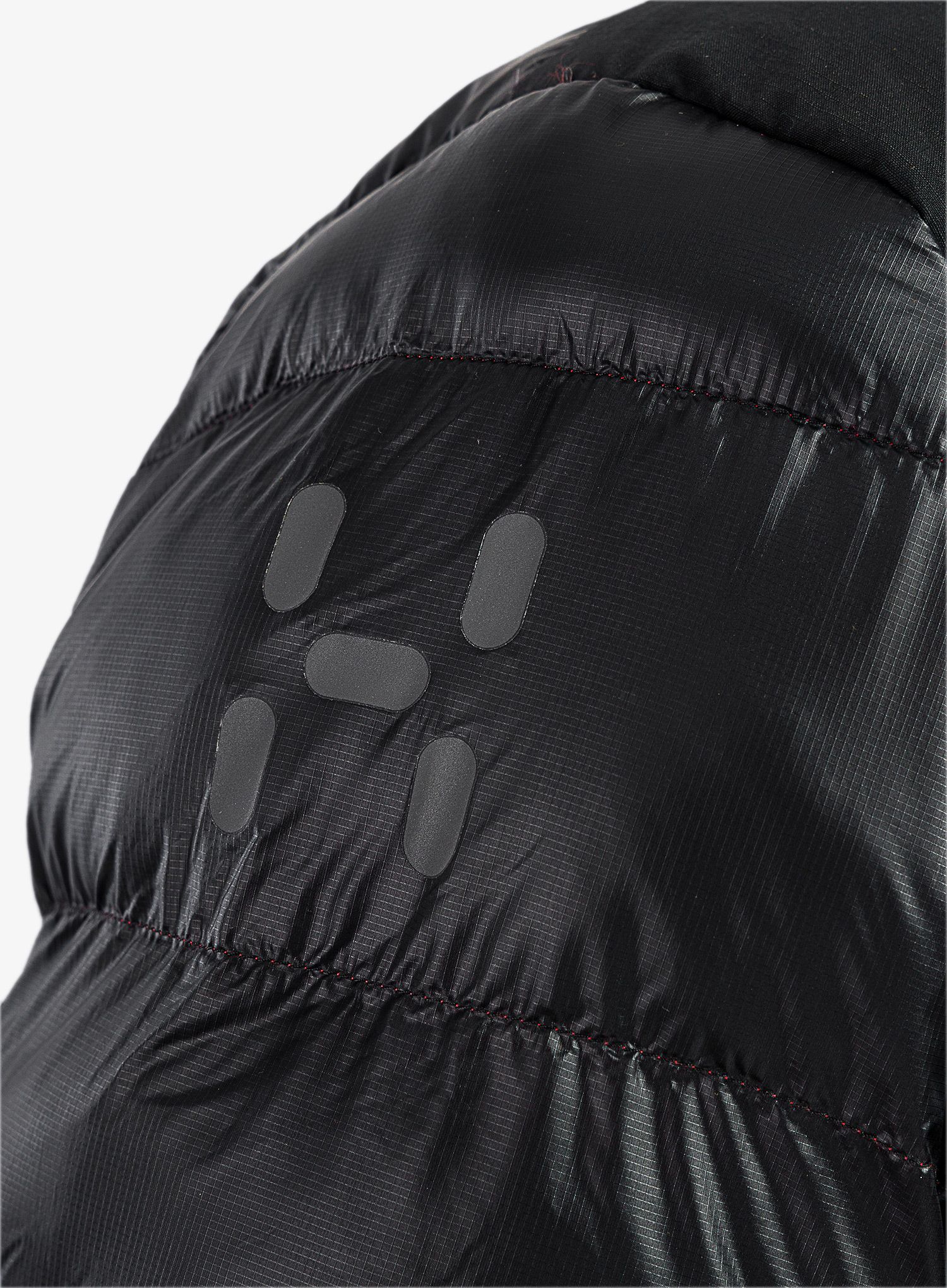 Pernata jakna Haglofs L.I.M ZT Down Jacket - true black/zenith red
