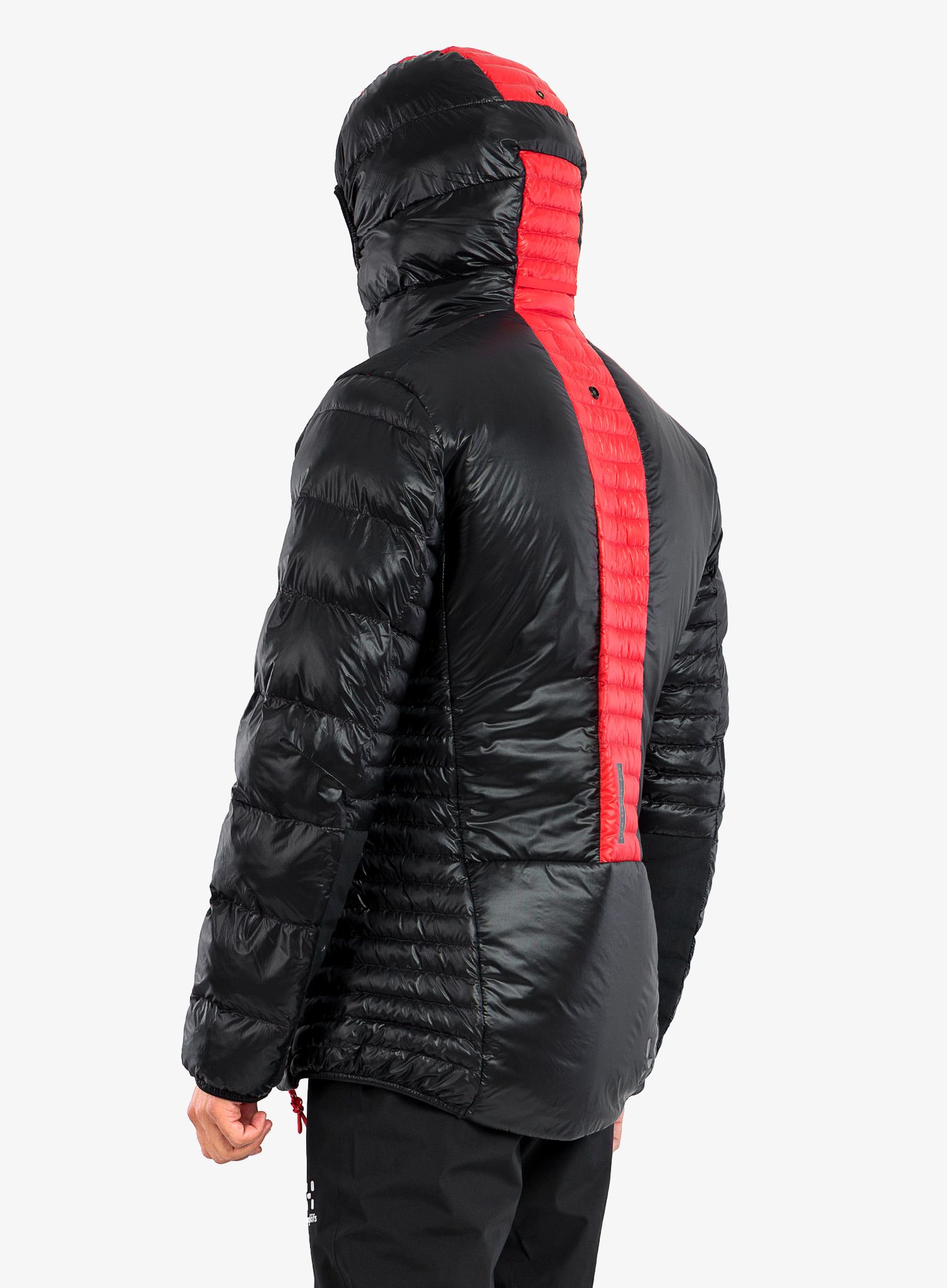 Pernata jakna Haglofs L.I.M ZT Down Jacket - true black/zenith red