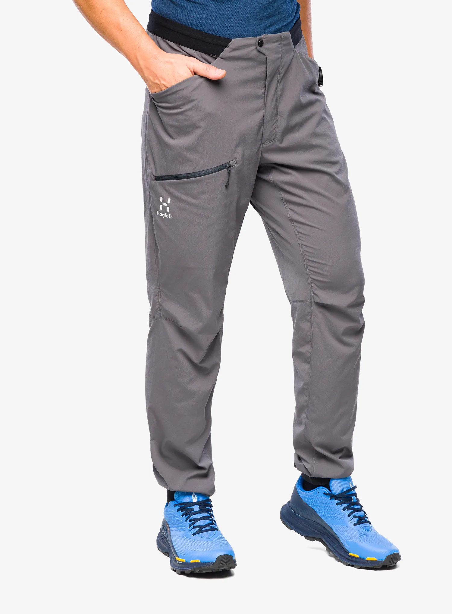 Softshell hlače Haglofs L.I.M Fuse Pant - magentite