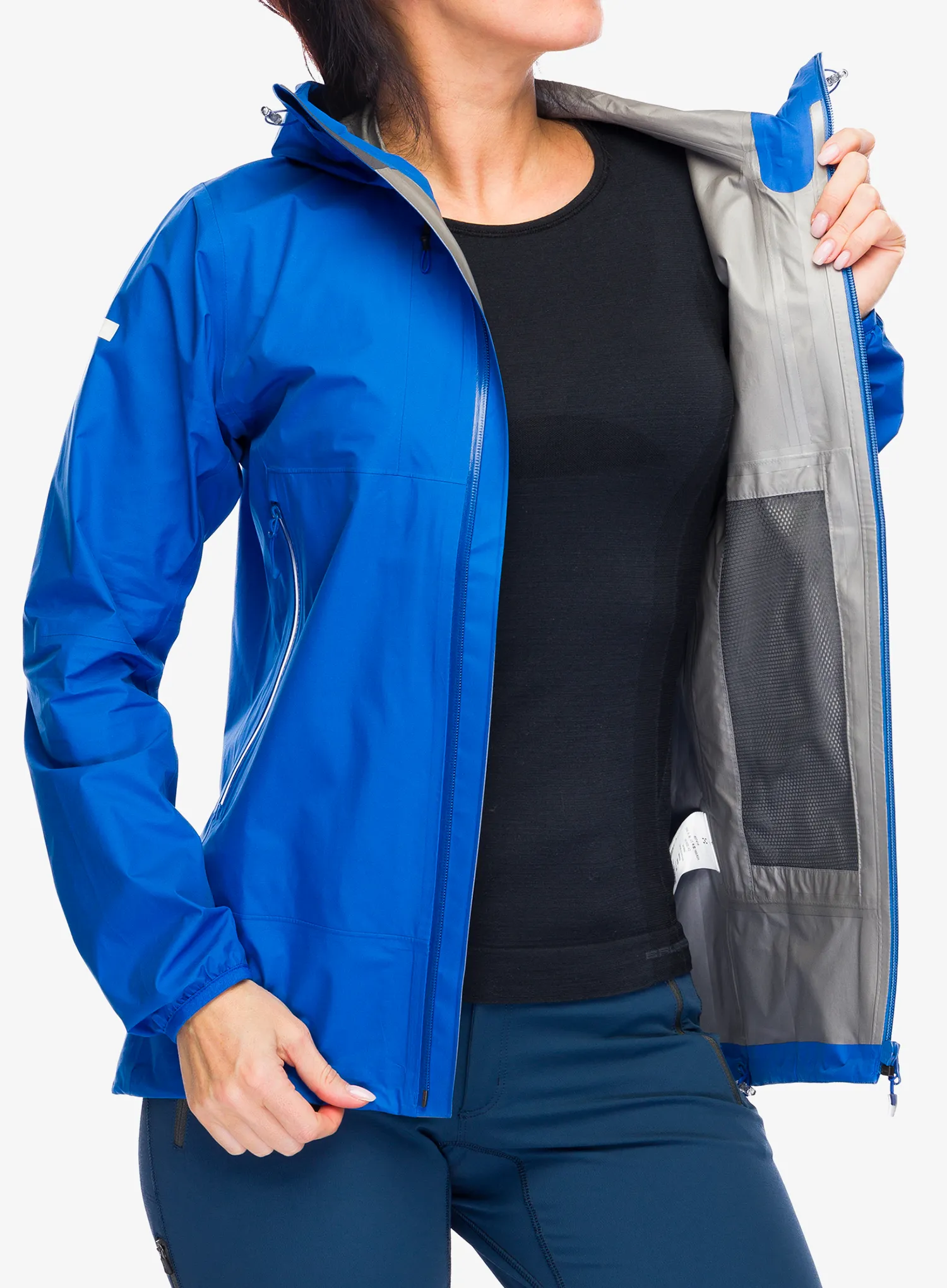 Ženska jakna s membranom Haglofs L.I.M GTX Jacket - electric blue