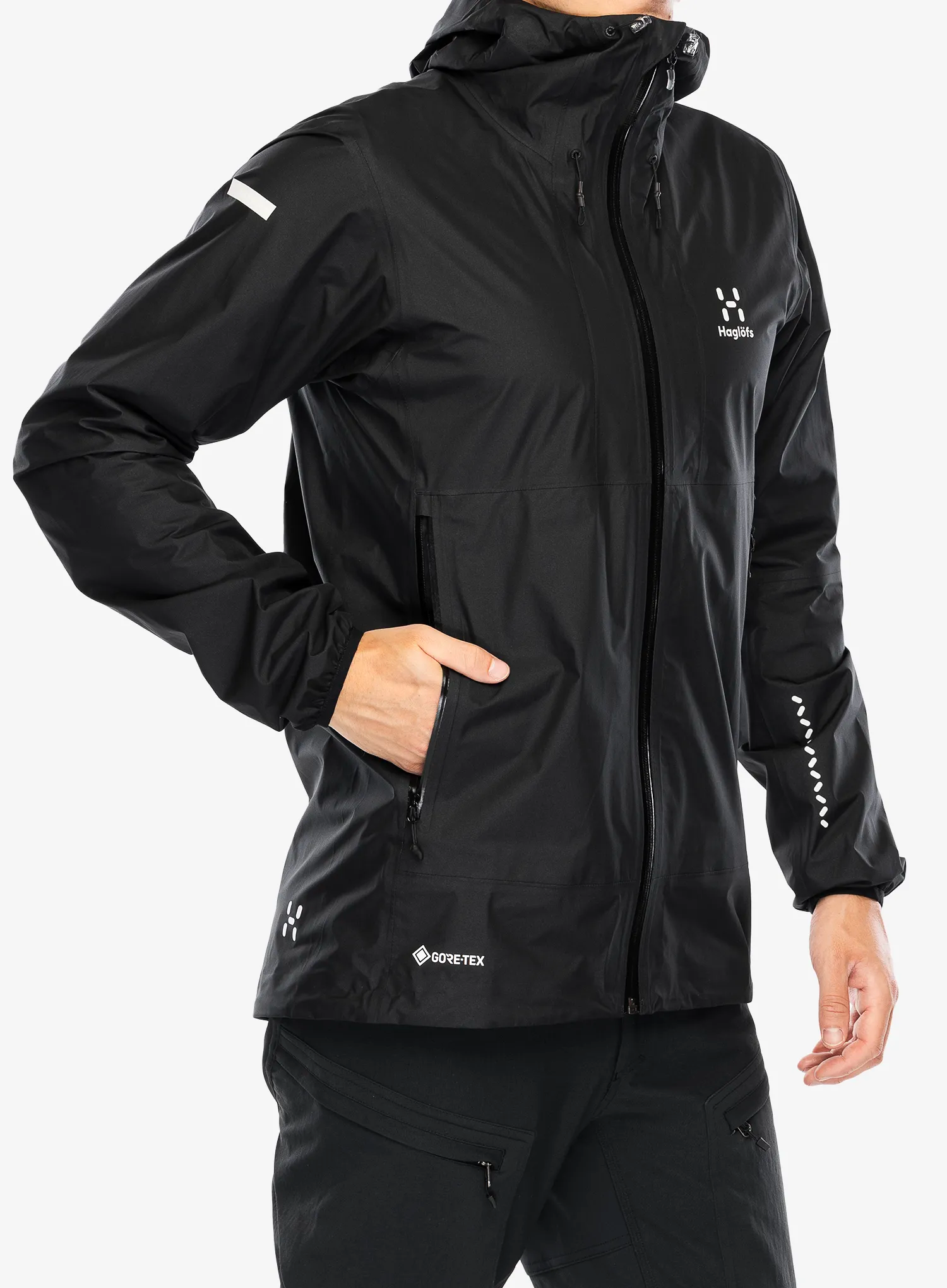 Kišna jakna Haglofs L.I.M GTX Jacket - true black