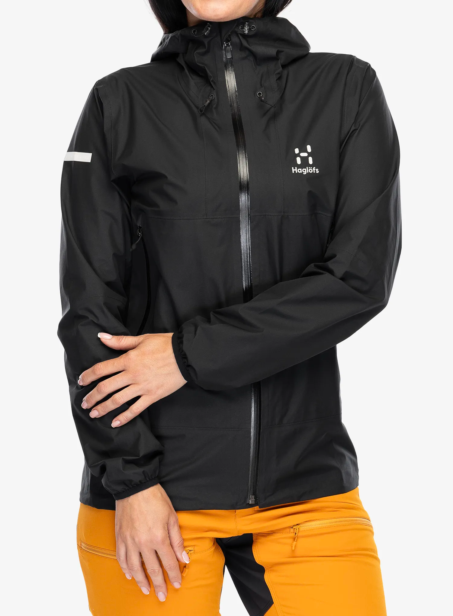Ženska jakna s membranom Haglofs L.I.M GTX Jacket - true black