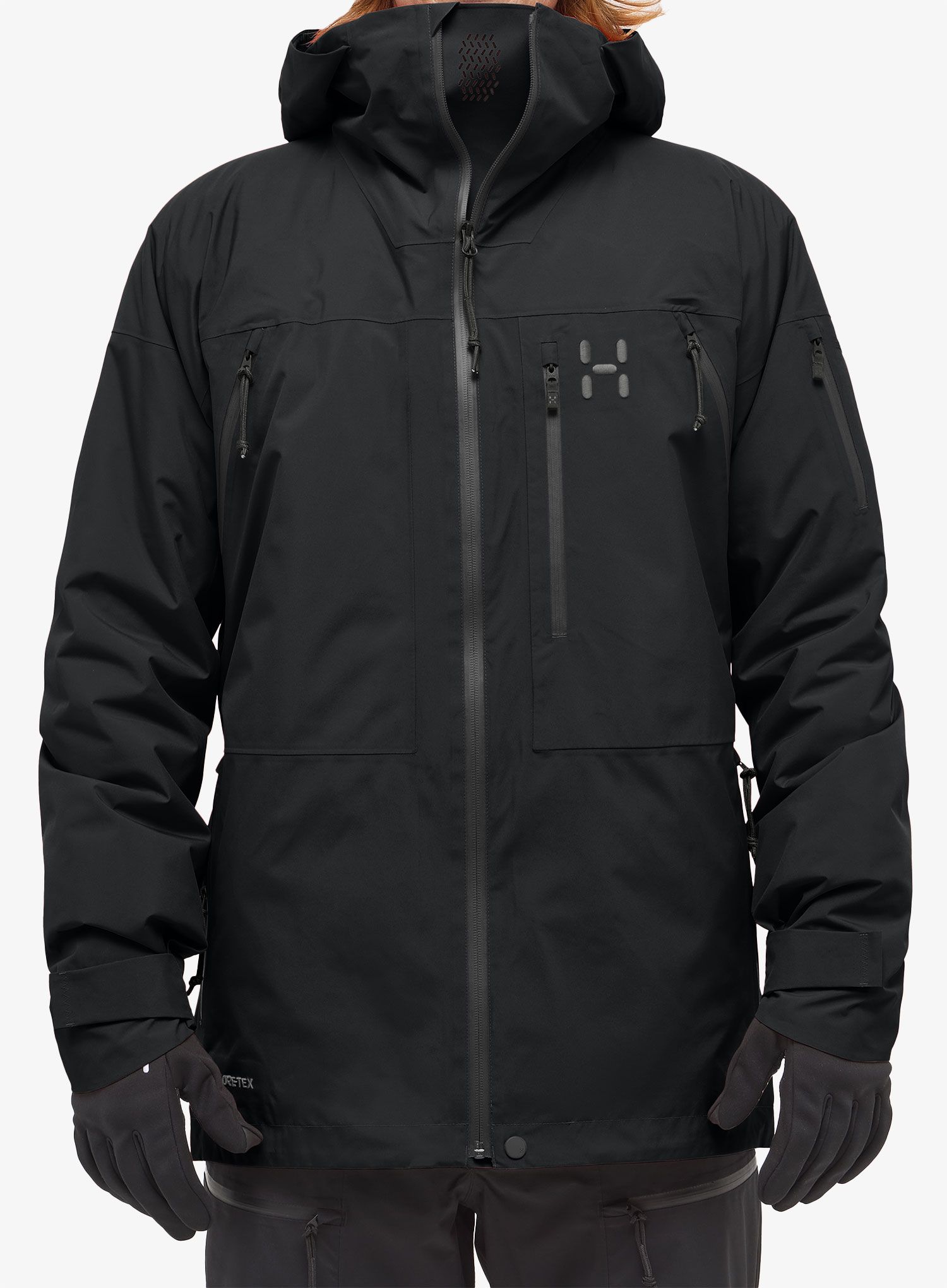 Jakna s postavom Haglofs Latnja GTX Insulated Jacket - true black
