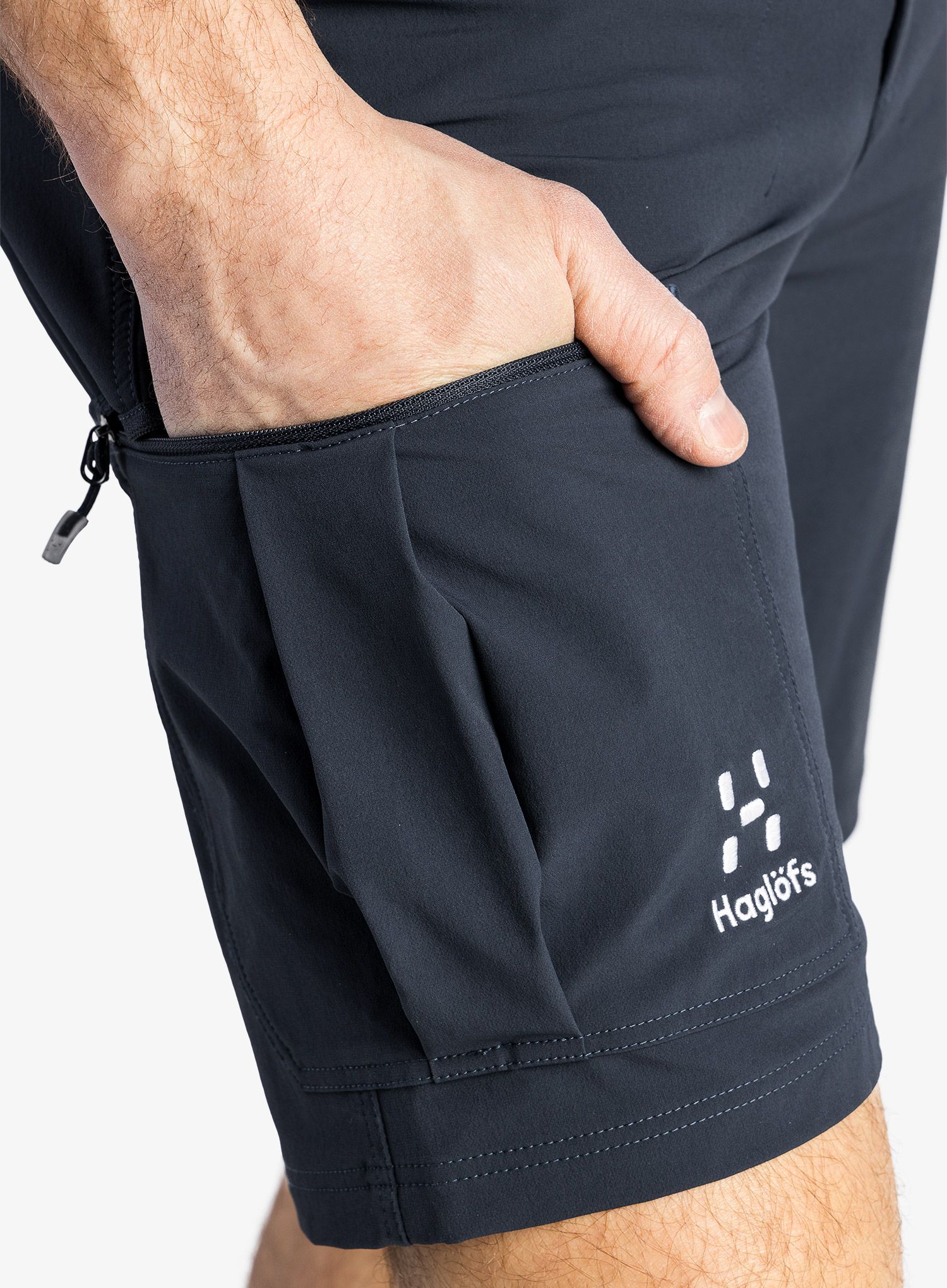 Muške kratke hlače Haglofs Lizard Softshell Shorts - tarn blue