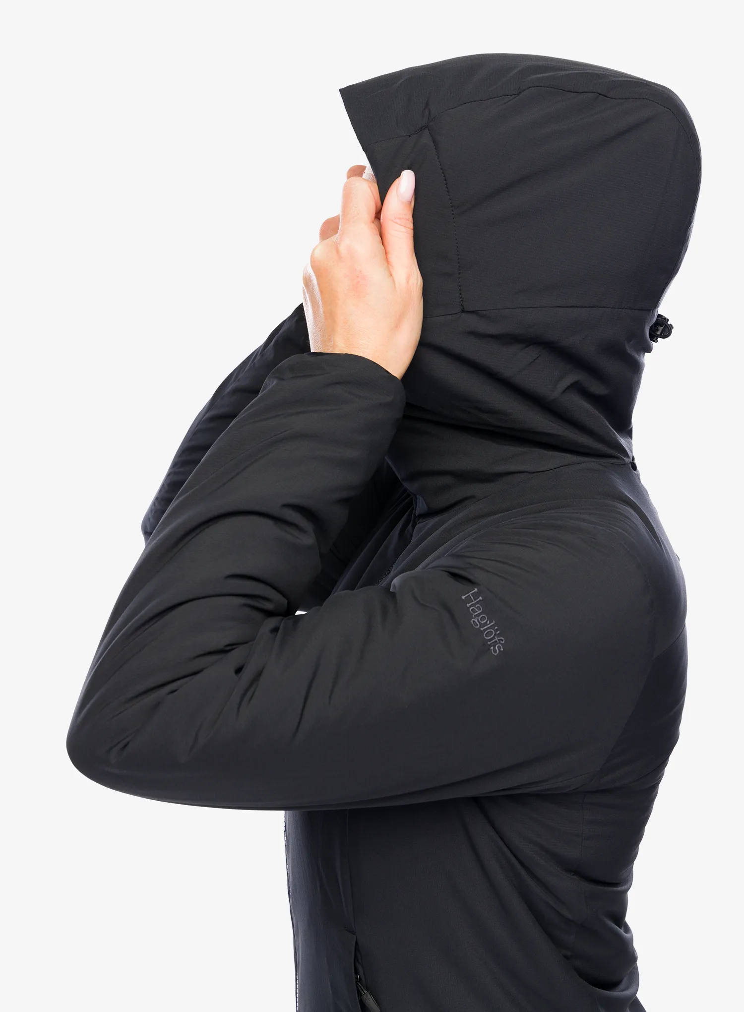 Jakna s postavom ženska Haglofs Mimic Alert Hood
