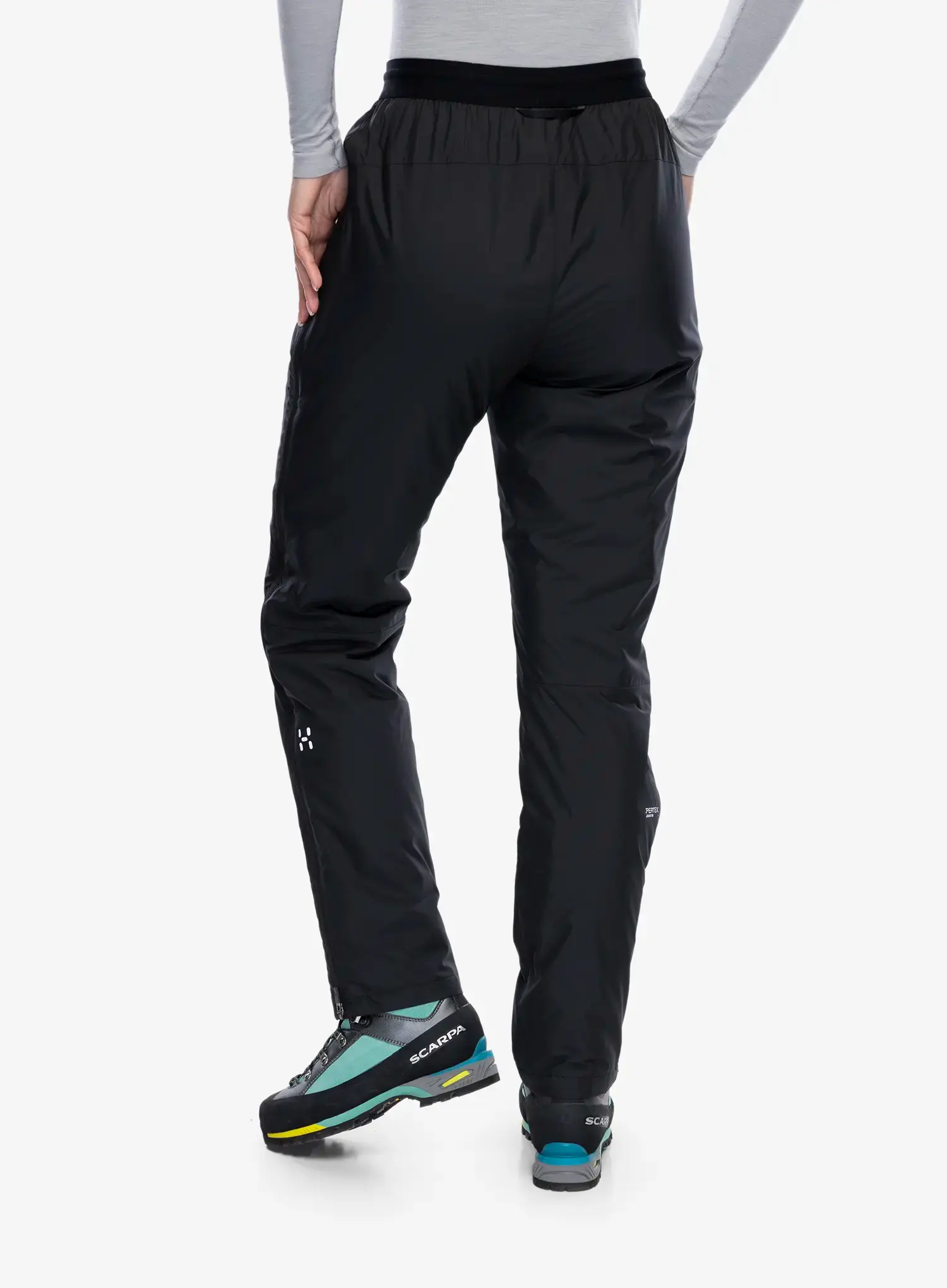 Ženske hlače Haglofs Mimic Silver Pant - true black