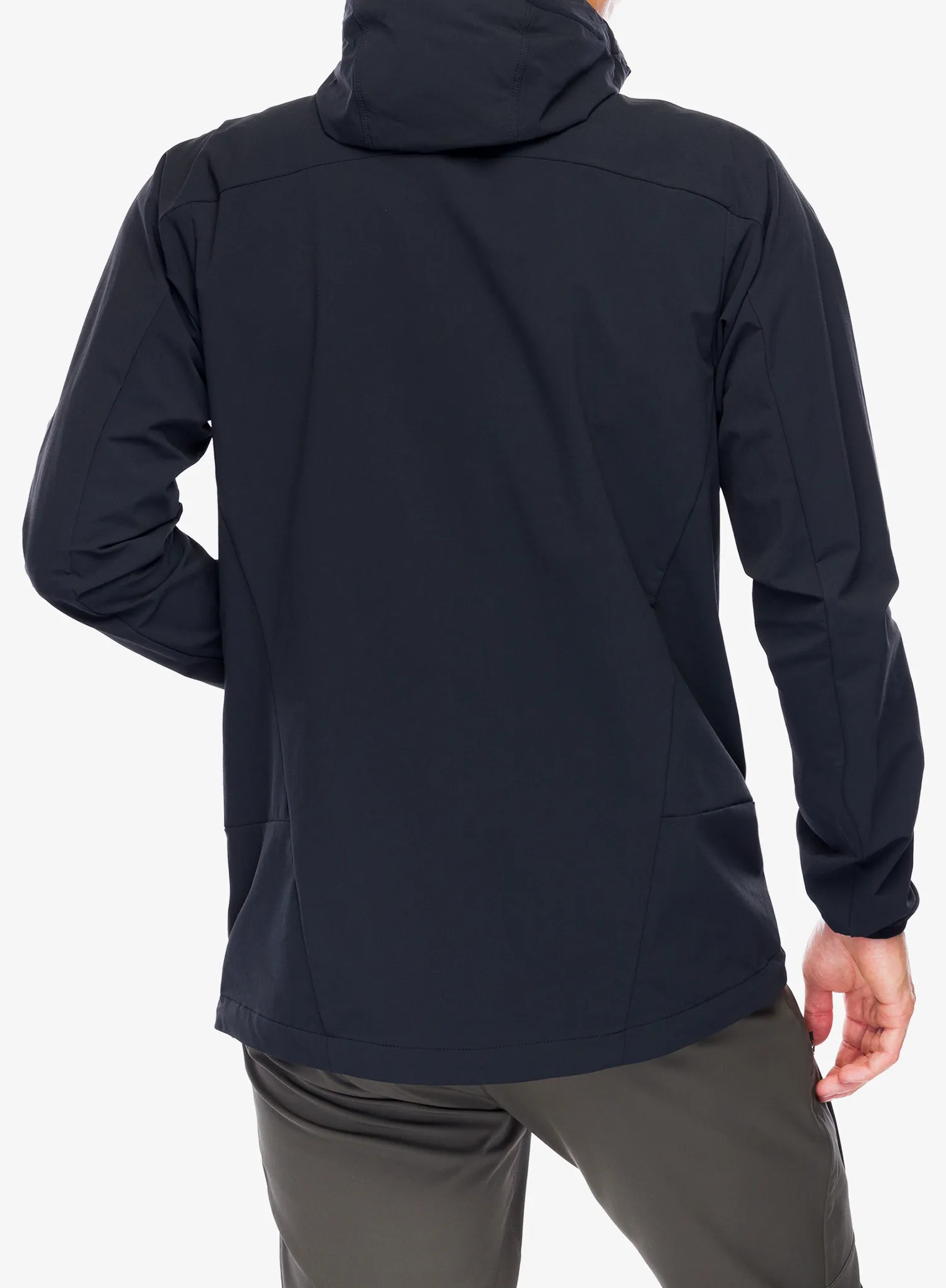 Softshell jakna Haglofs Moran Softshell Hood - true black