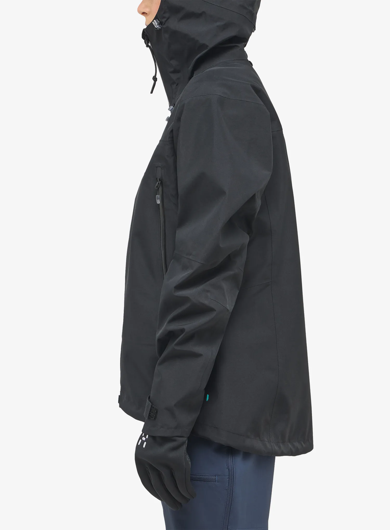GORE-TEX ženska jakna Haglofs ROC Flash GTX Jacket - true black