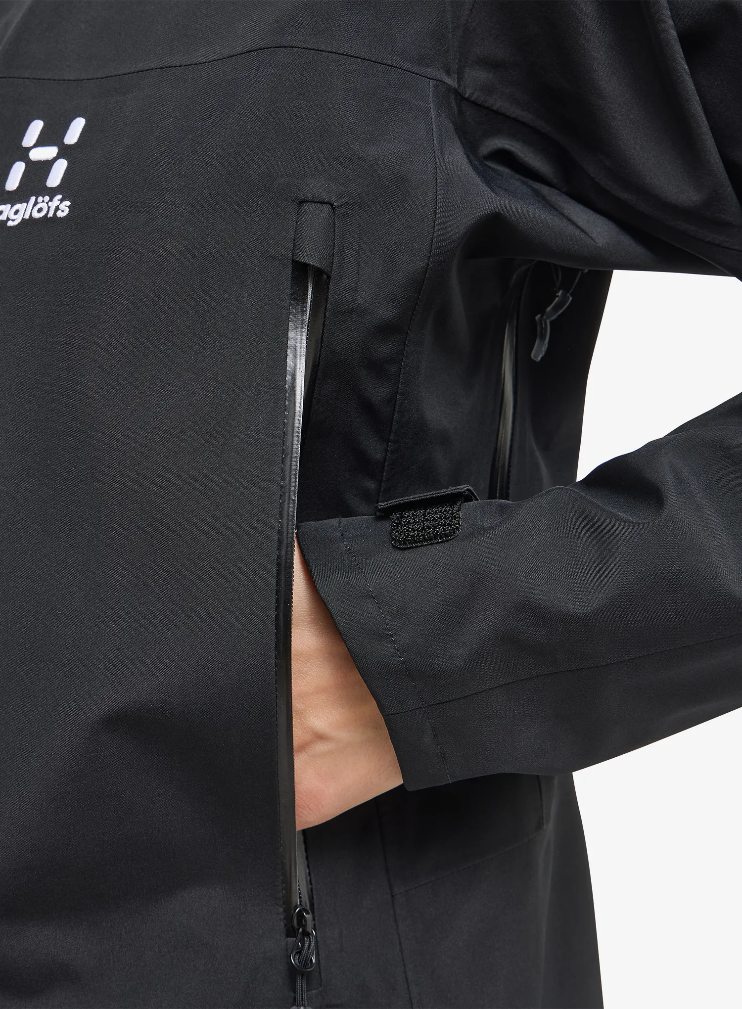 GORE-TEX ženska jakna Haglofs ROC Flash GTX Jacket - true black
