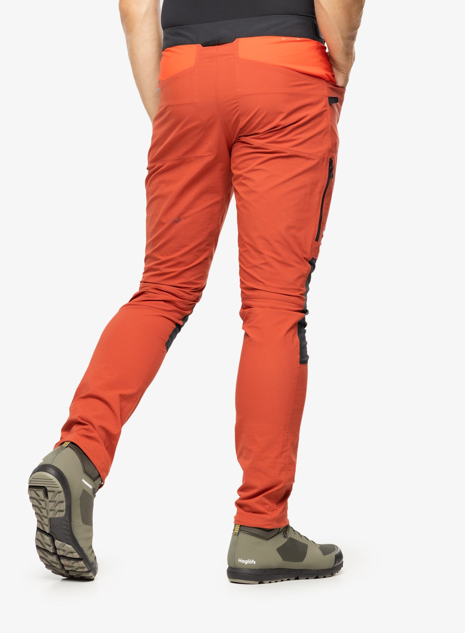 Penjačke hlače Haglofs ROC Spitz Pant - corrosion/zenith red