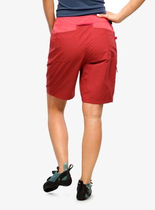 Ženske penjačke kratke hlače Haglofs ROC Spitz Shorts - corrosion/poppy red