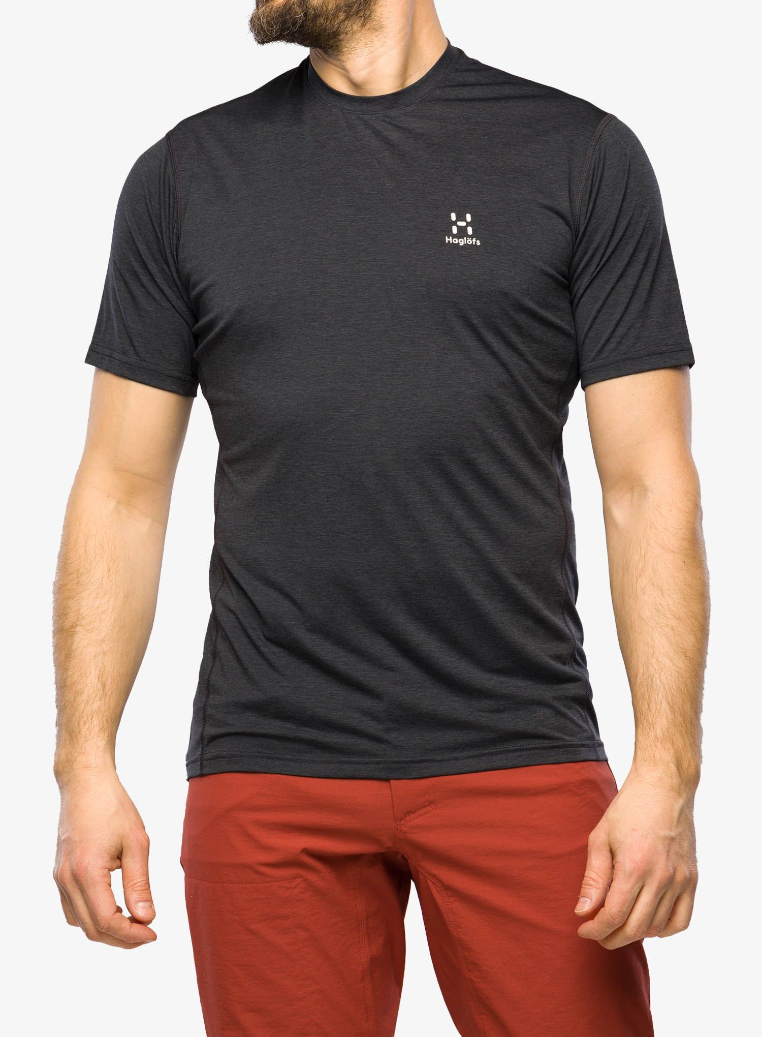 Brzosušeća majica Haglofs Ridge Tee - true black