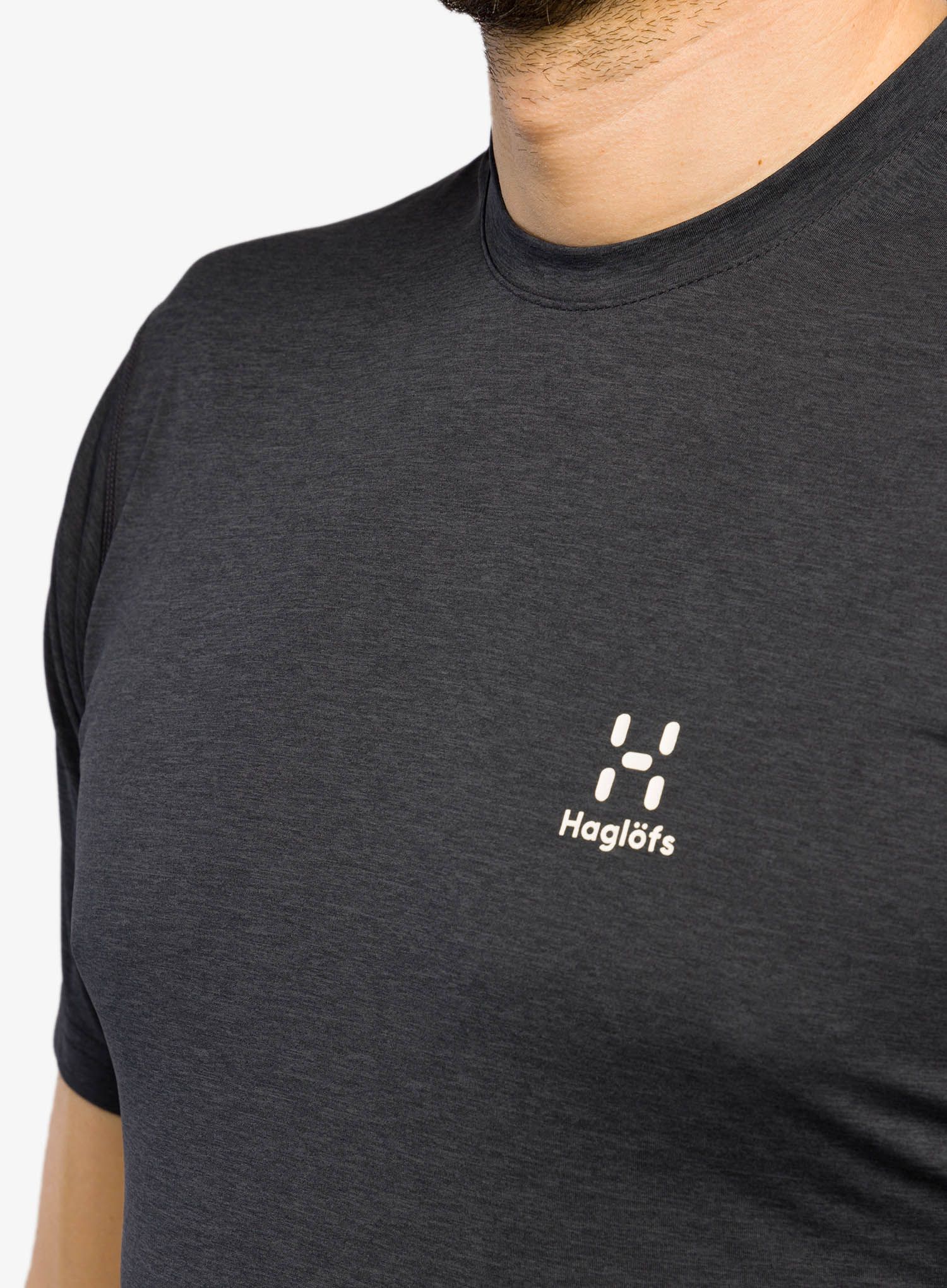 Brzosušeća majica Haglofs Ridge Tee - true black