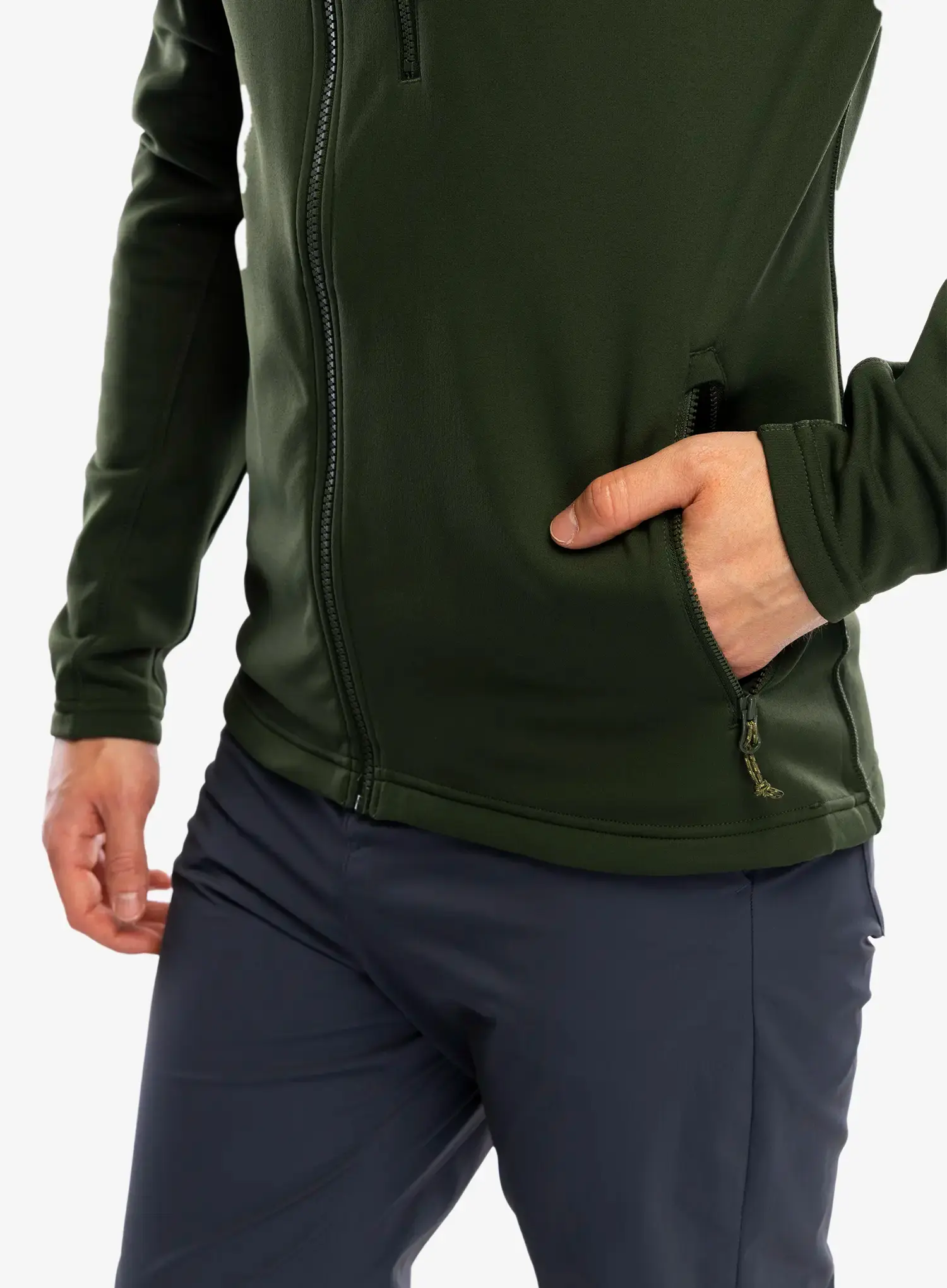 Majica s kapuljačom Haglofs Rosson Mid Hood - seaweed green