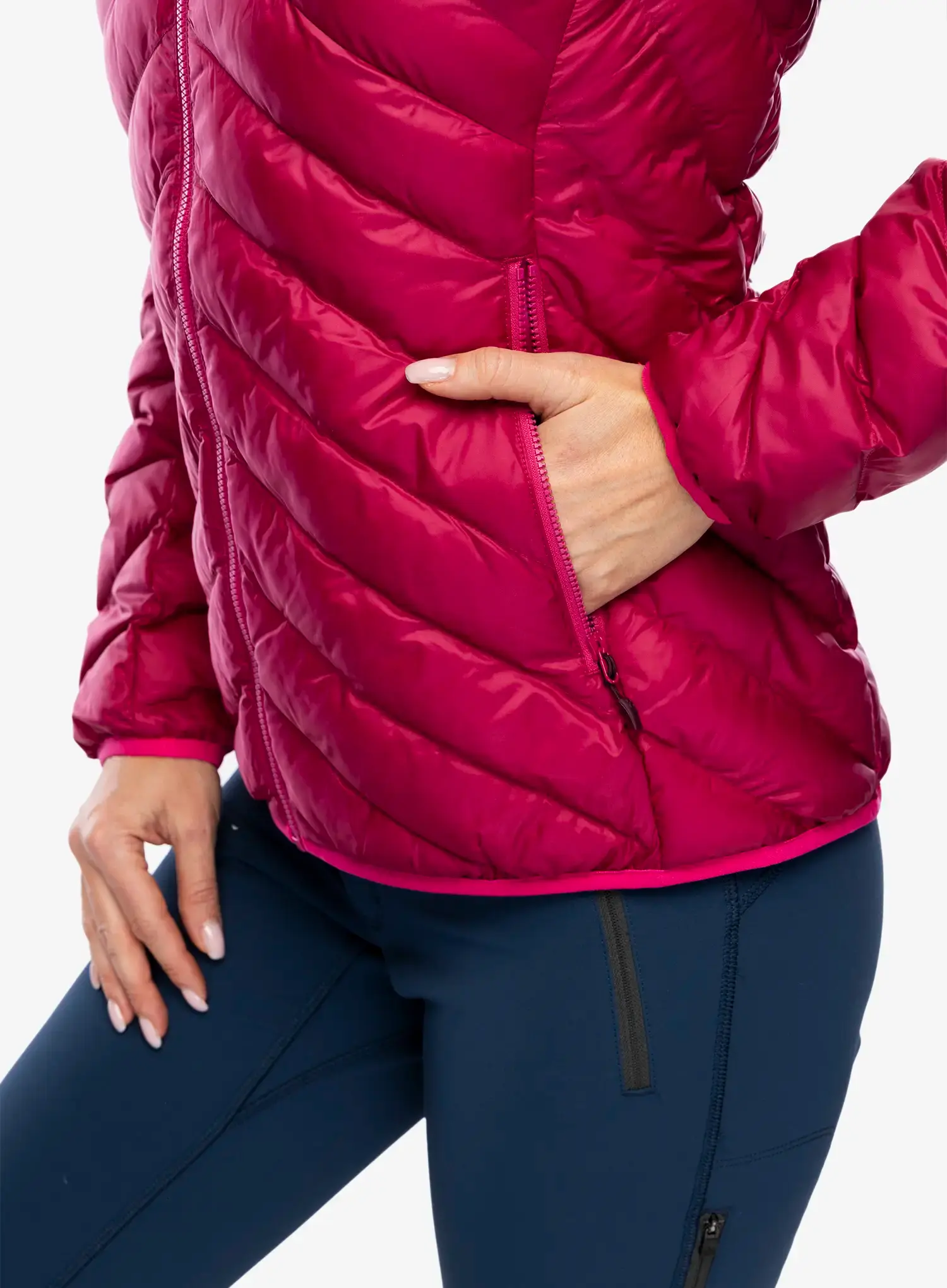 Jakna s postavom ženska Haglofs Sarna Mimic Hood