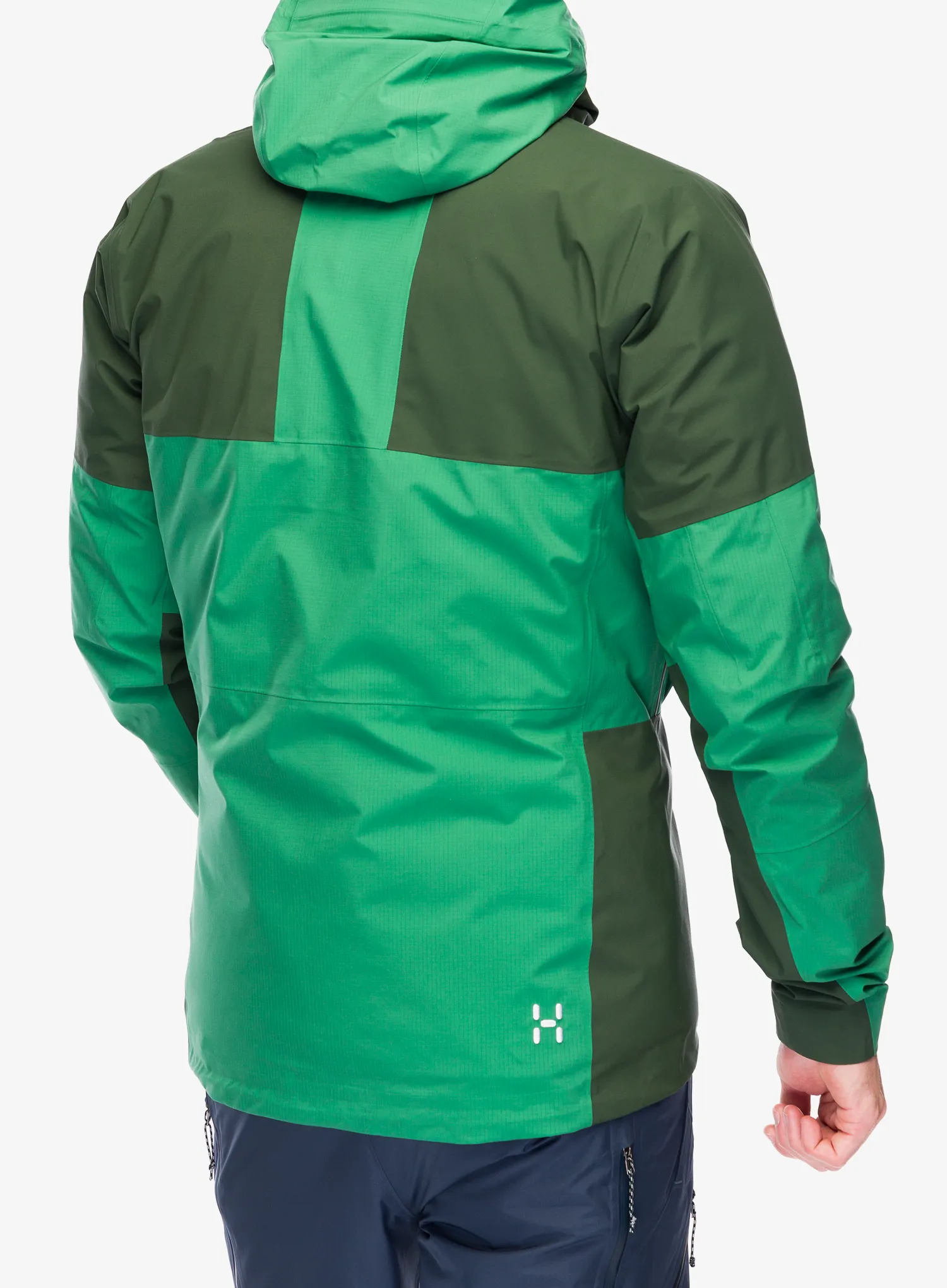 GORE TEX jakna Haglofs Spitz GTX Pro Jacket - seaweed green/dk jelly green