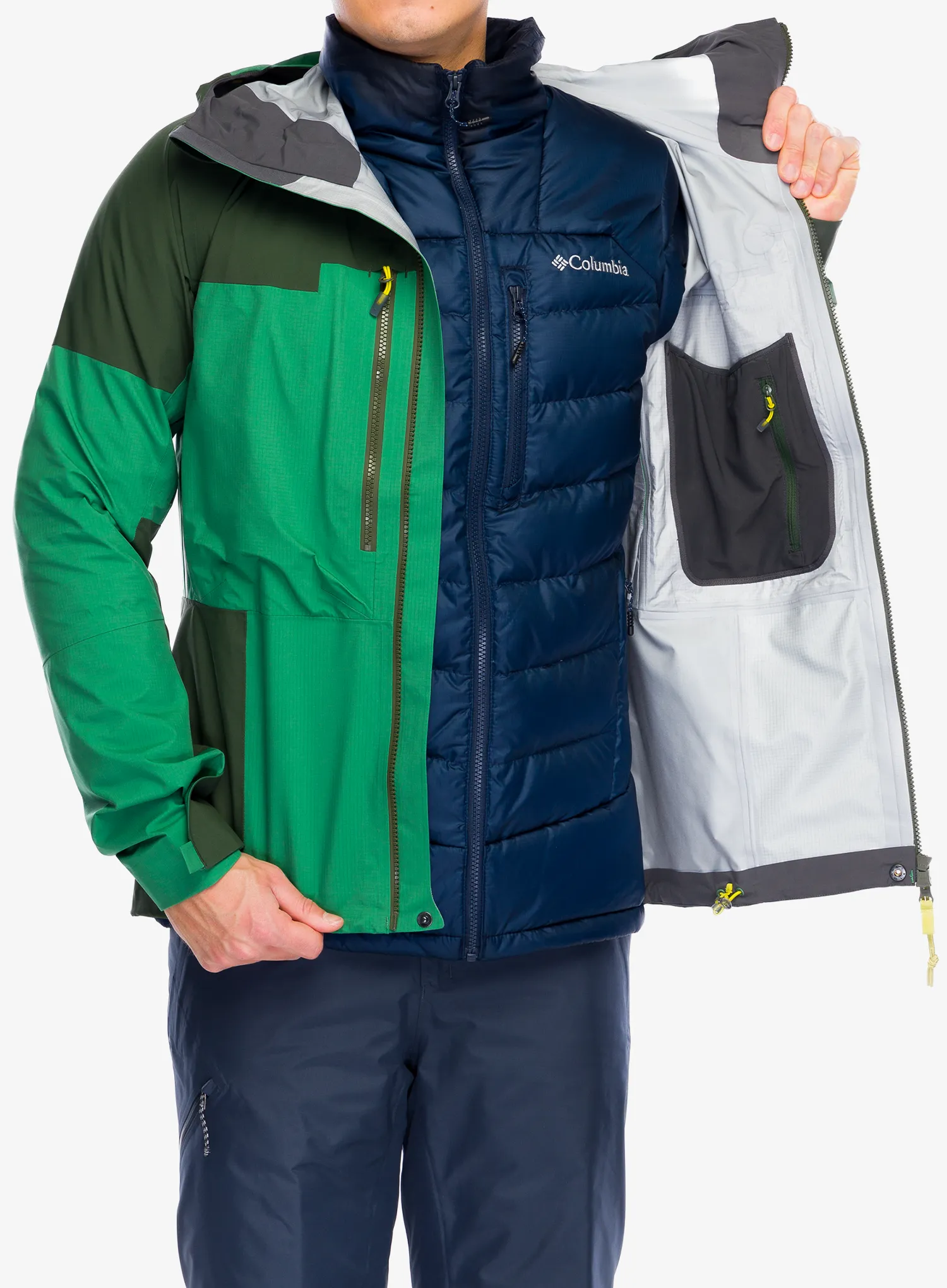 GORE TEX jakna Haglofs Spitz GTX Pro Jacket - seaweed green/dk jelly green