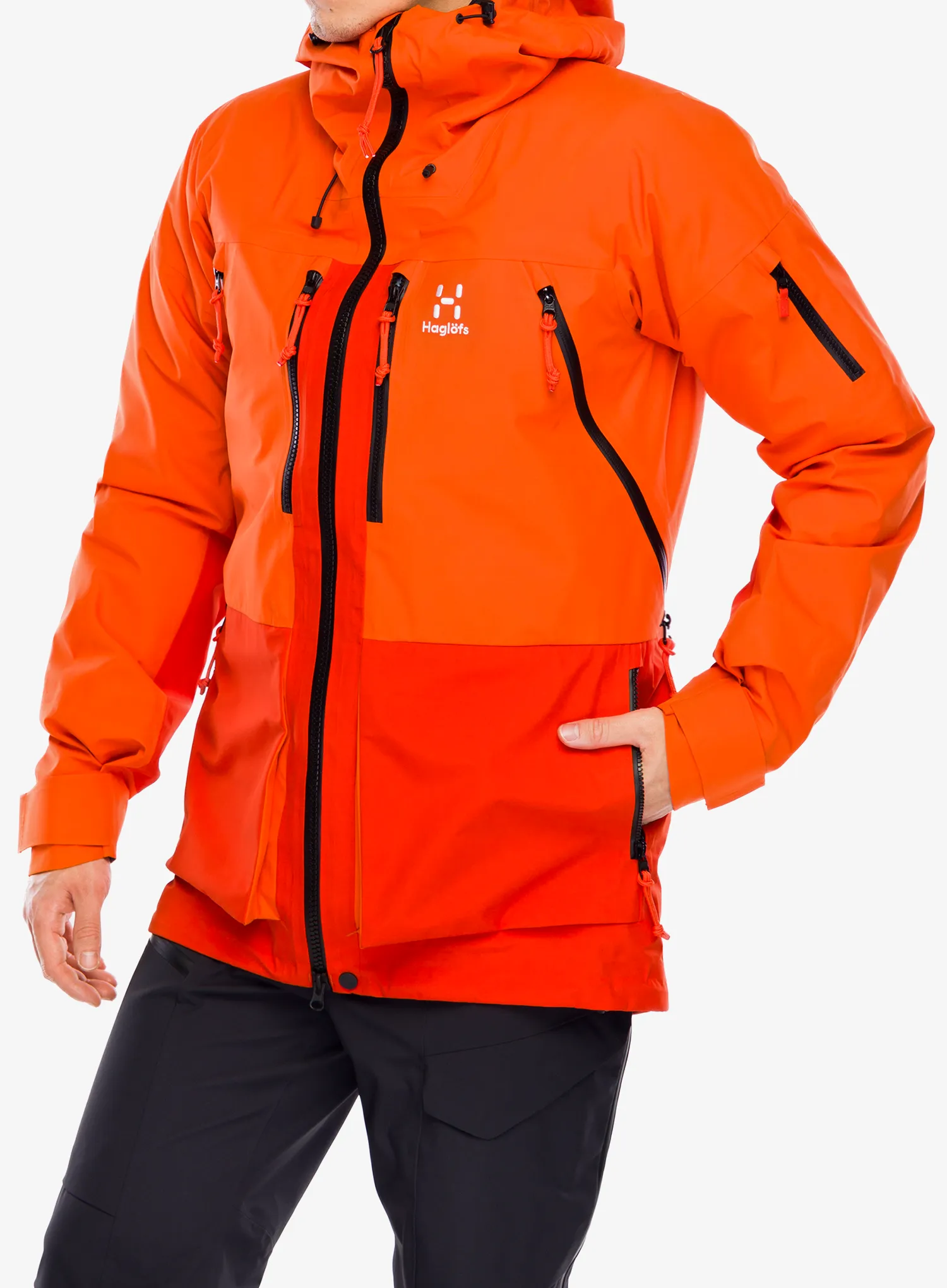 Kišna jakna Haglofs Vassi GTX Jacket - blaze orange/habanero