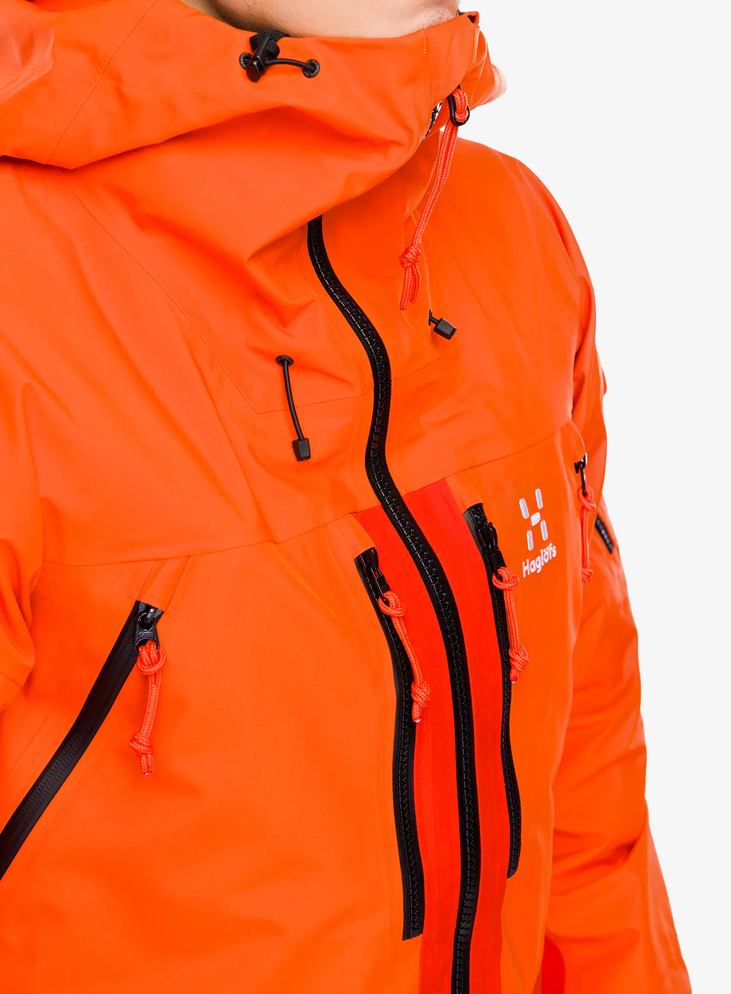 Kišna jakna Haglofs Vassi GTX Jacket - blaze orange/habanero