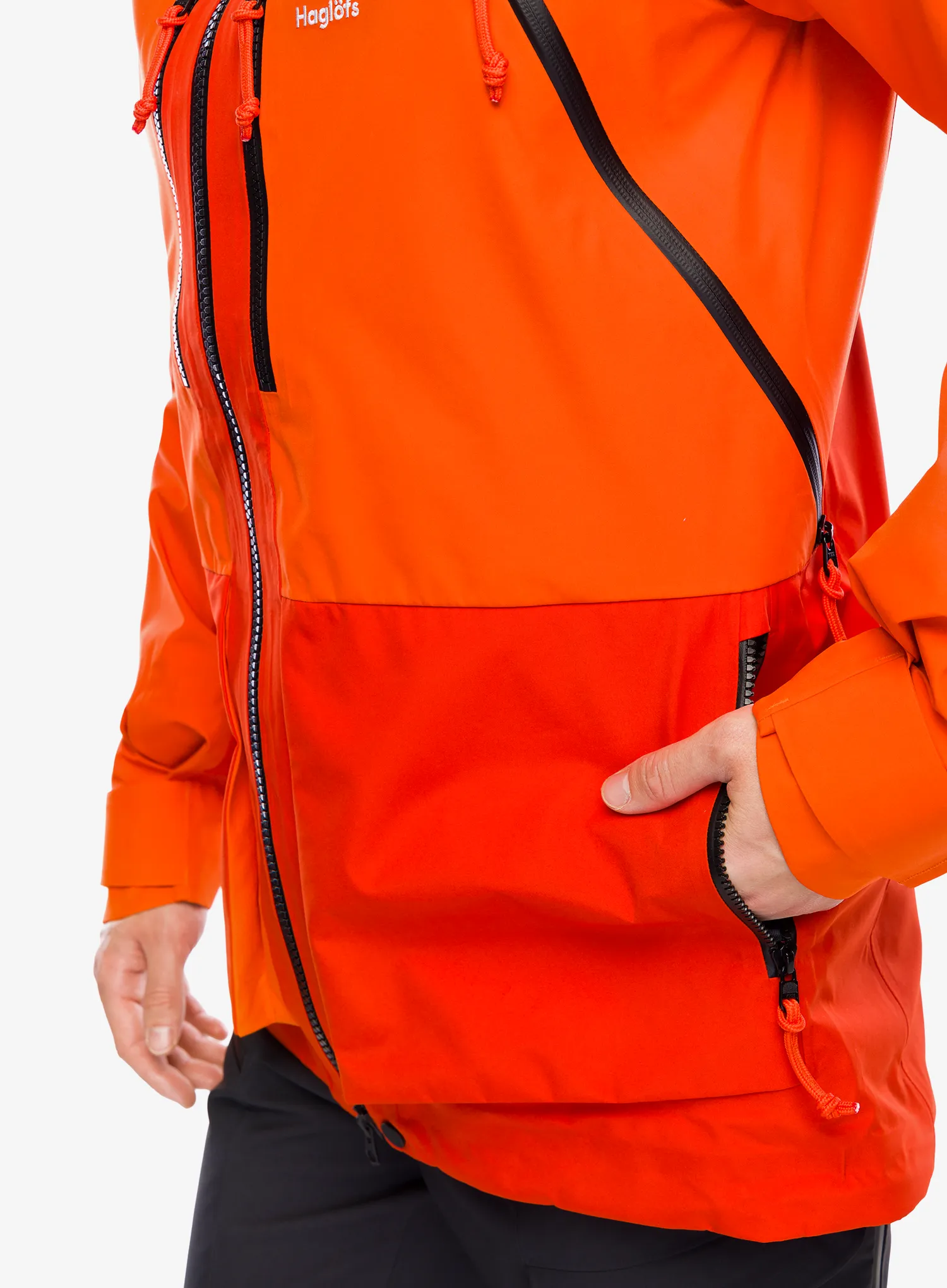 Kišna jakna Haglofs Vassi GTX Jacket - blaze orange/habanero