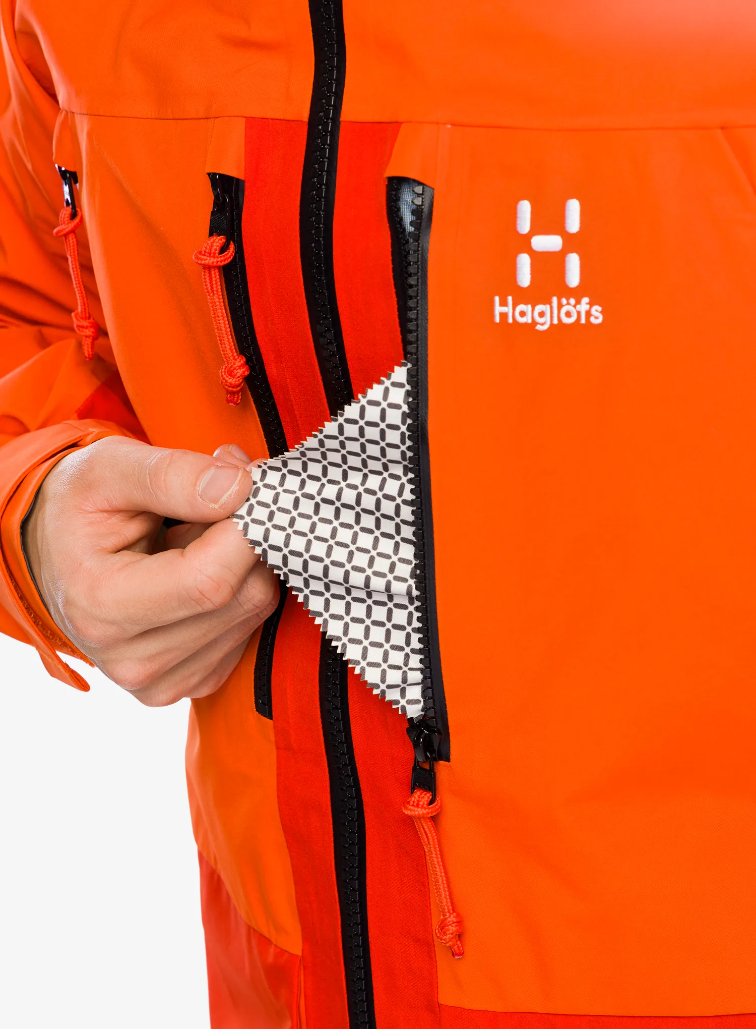 Kišna jakna Haglofs Vassi GTX Jacket - blaze orange/habanero