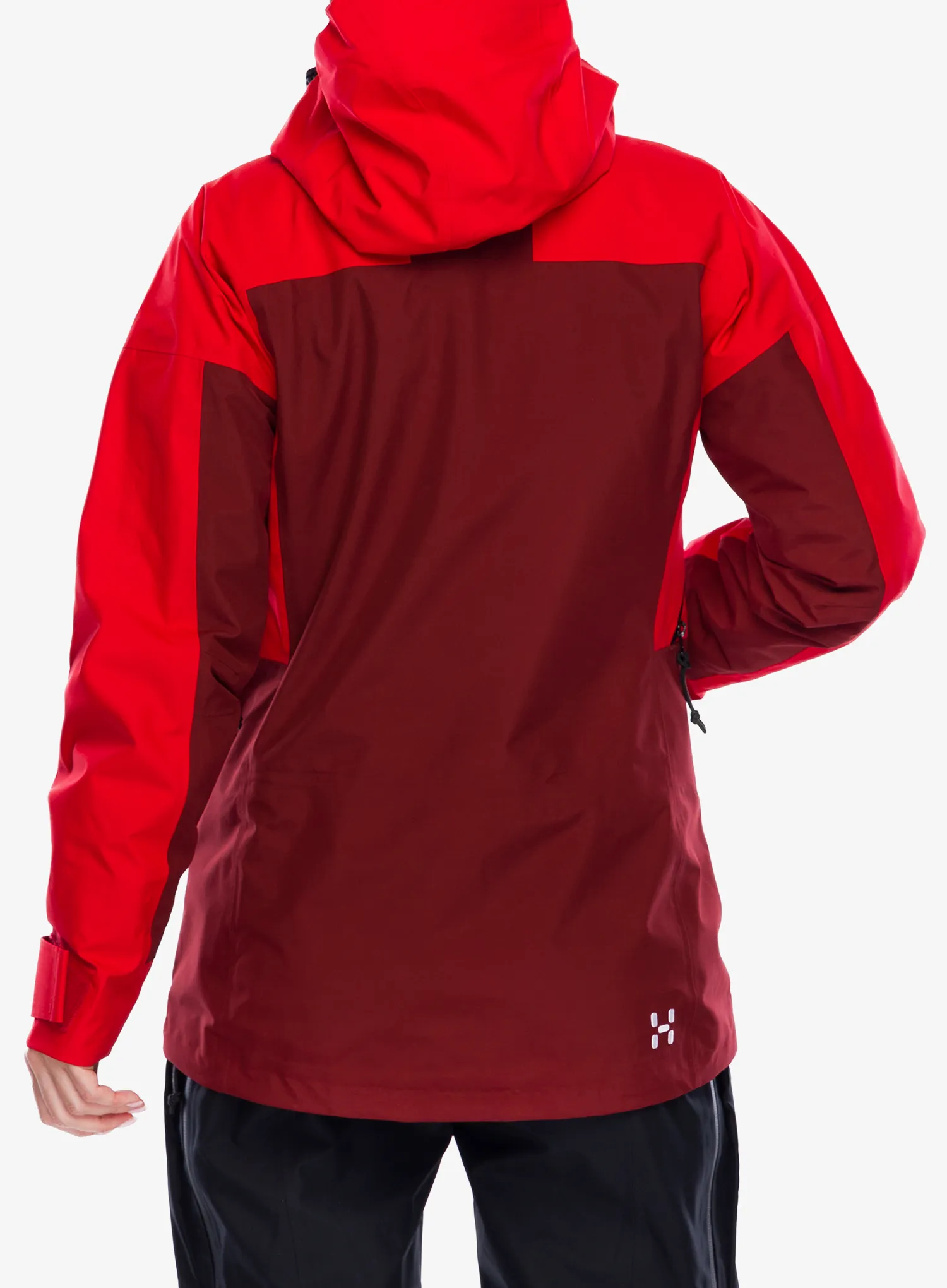 Ženska jakna s membranom Haglofs Vassi GTX Jacket - bright red/carmine red