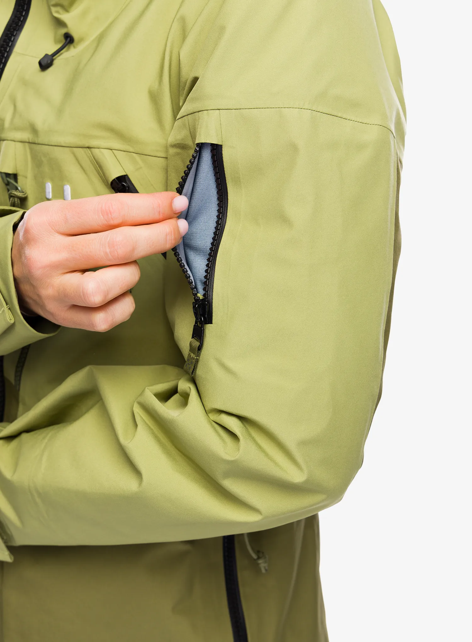 Ženska jakna s membranom Haglofs Vassi GTX Jacket - thyme green/olive green
