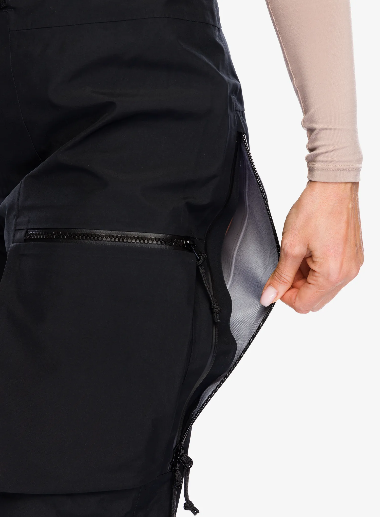 Ženske skijaške hlače Haglofs Vassi GTX Pant - true black