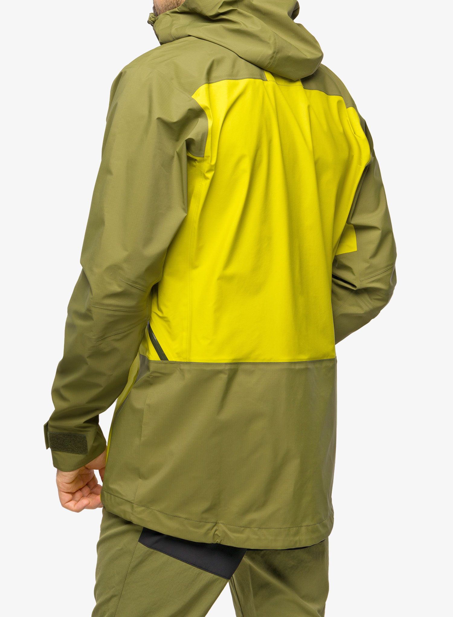 Jakna za turno skijanje Haglofs Vassi Touring GTX Jacket - aurora/olive green