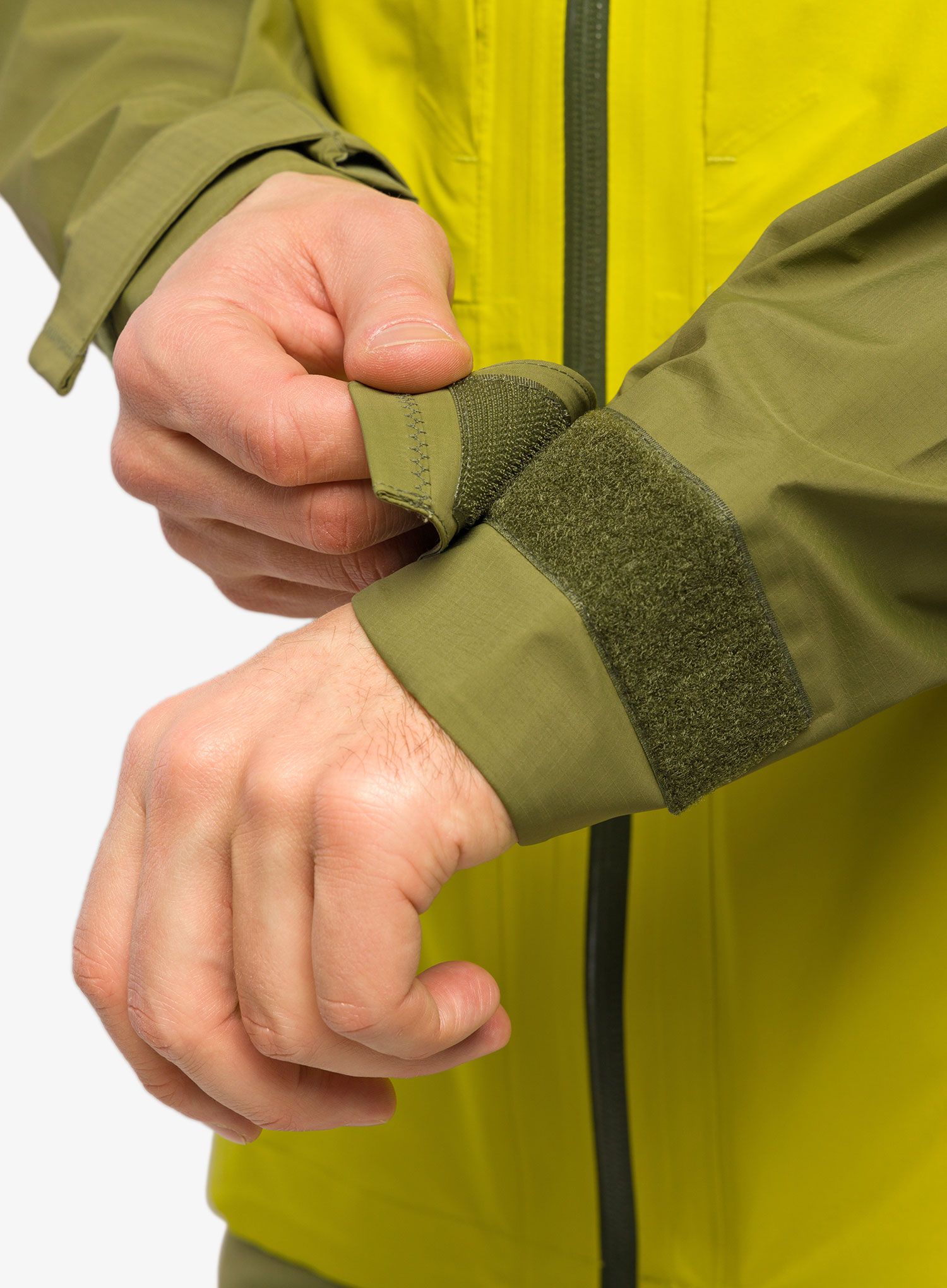 Jakna za turno skijanje Haglofs Vassi Touring GTX Jacket - aurora/olive green