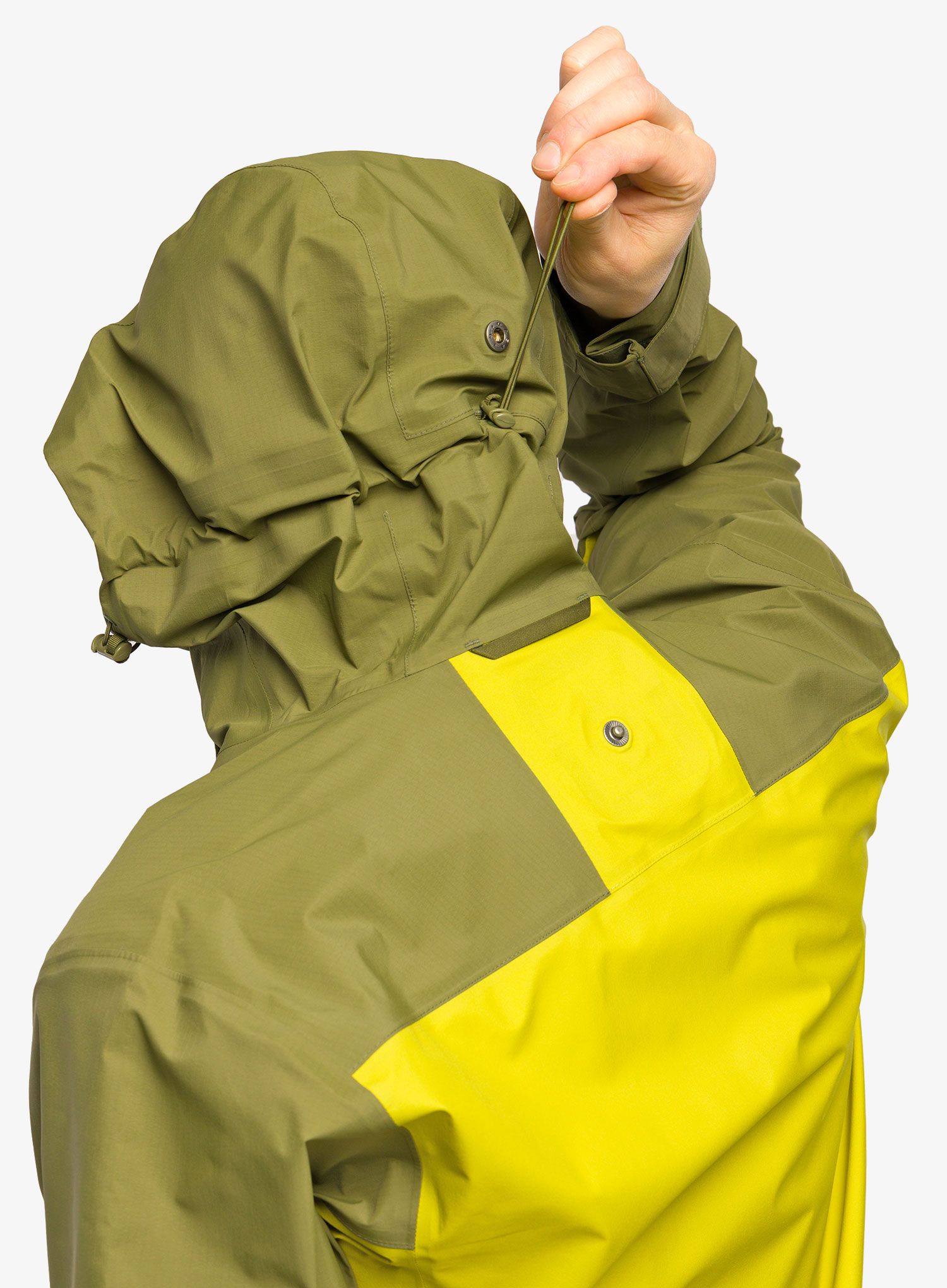 Jakna za turno skijanje Haglofs Vassi Touring GTX Jacket - aurora/olive green