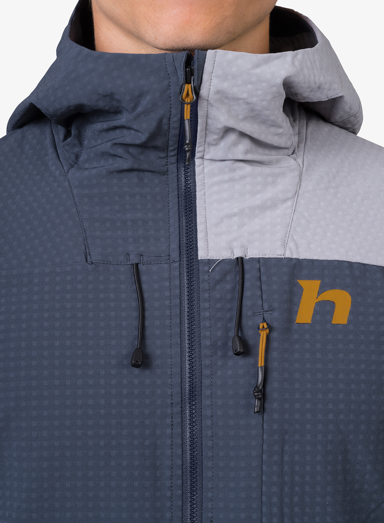 Softshell jakna Hannah Aren Hoody - india ink/sharkskin
