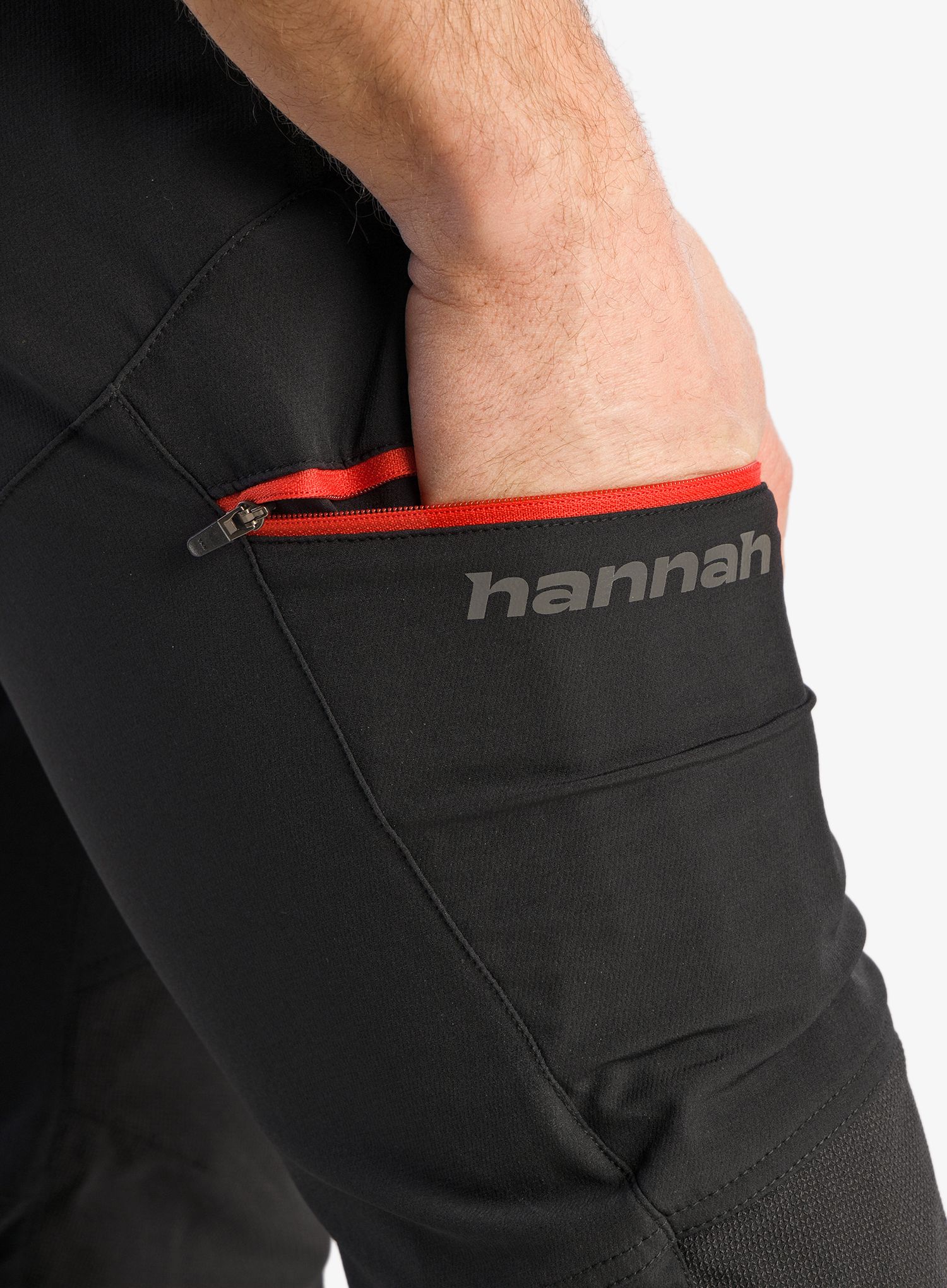 Muške softshell hlače Hannah Claim II - anthracite red