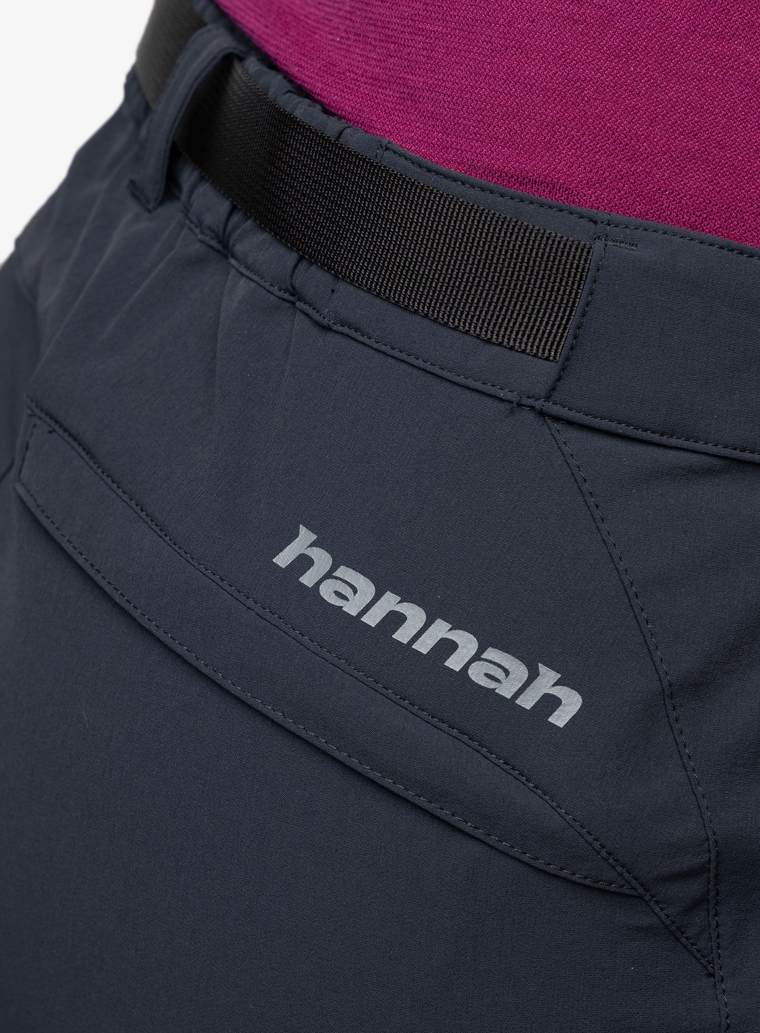 Ženske softshell hlače Hannah Garwynet - anthracite II
