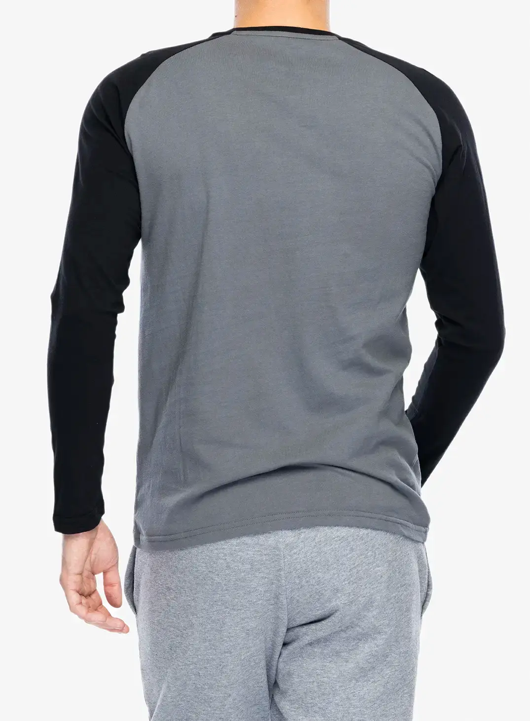 Majica dugih rukava Hannah Hanes - steel gray/anthracite