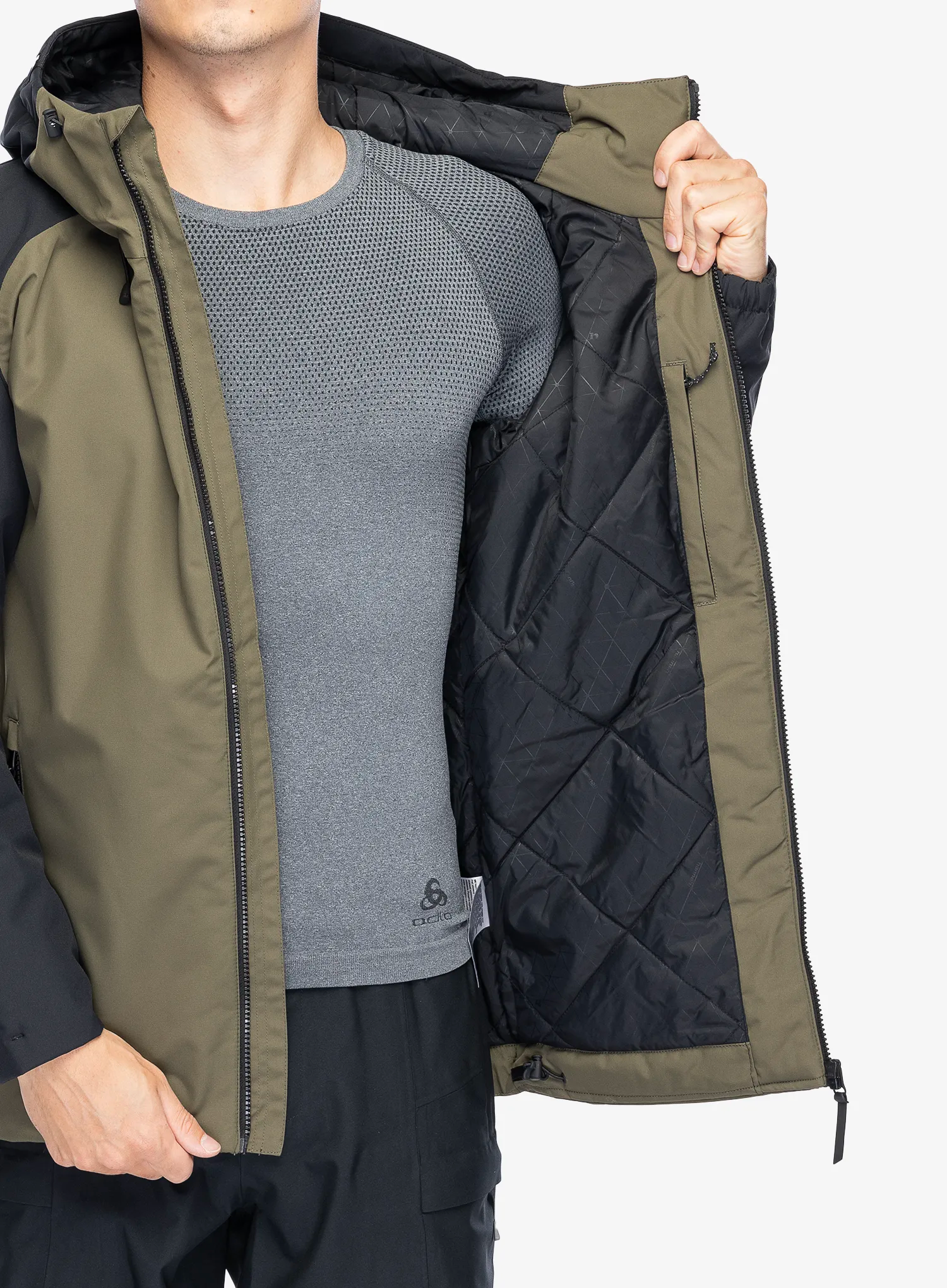 Skijaška jakna Hannah Mascon II - dark olive/anthracite
