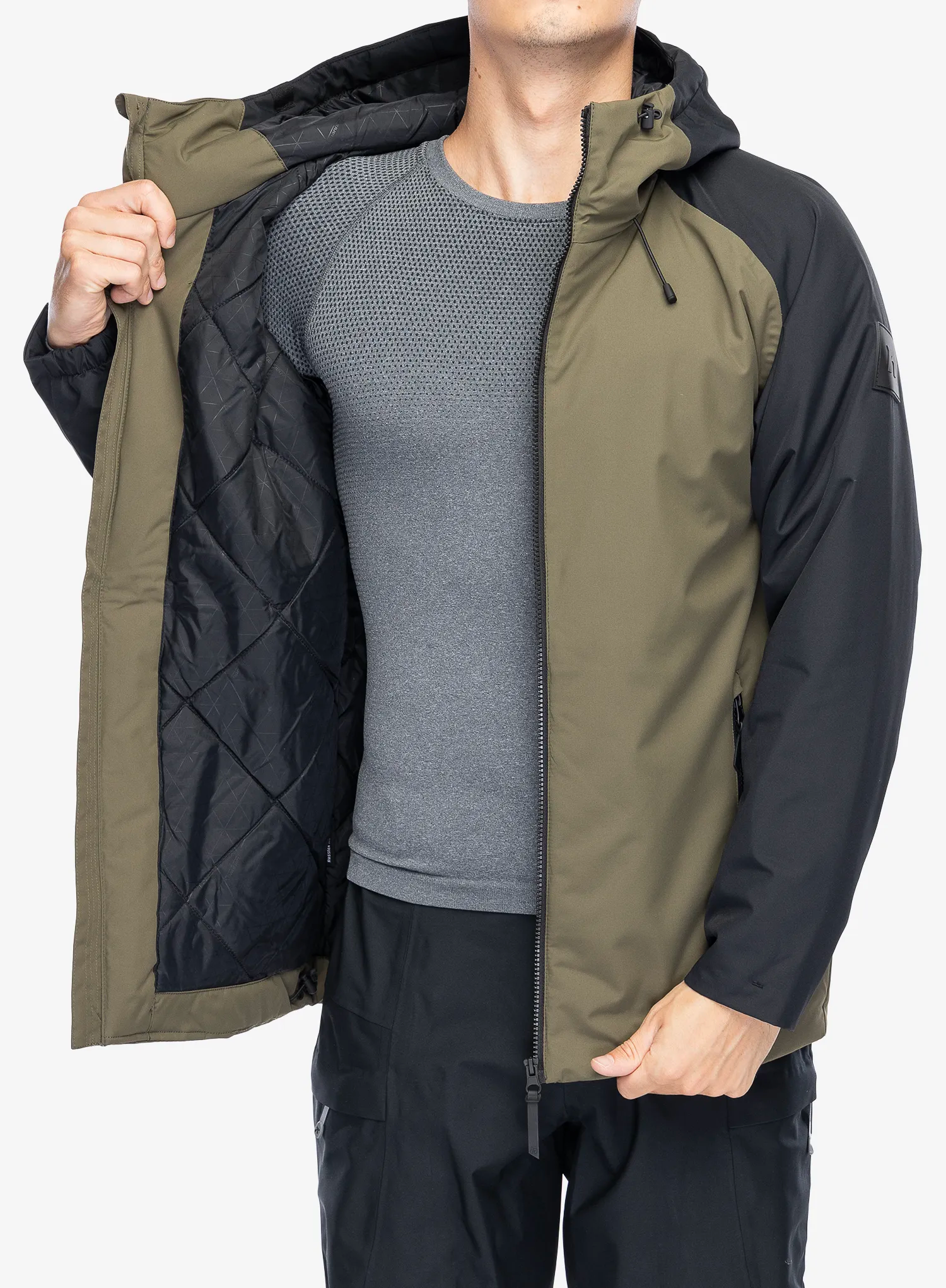 Skijaška jakna Hannah Mascon II - dark olive/anthracite