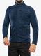 Dukserica od flisa Hannah Santon II - dark denim melange