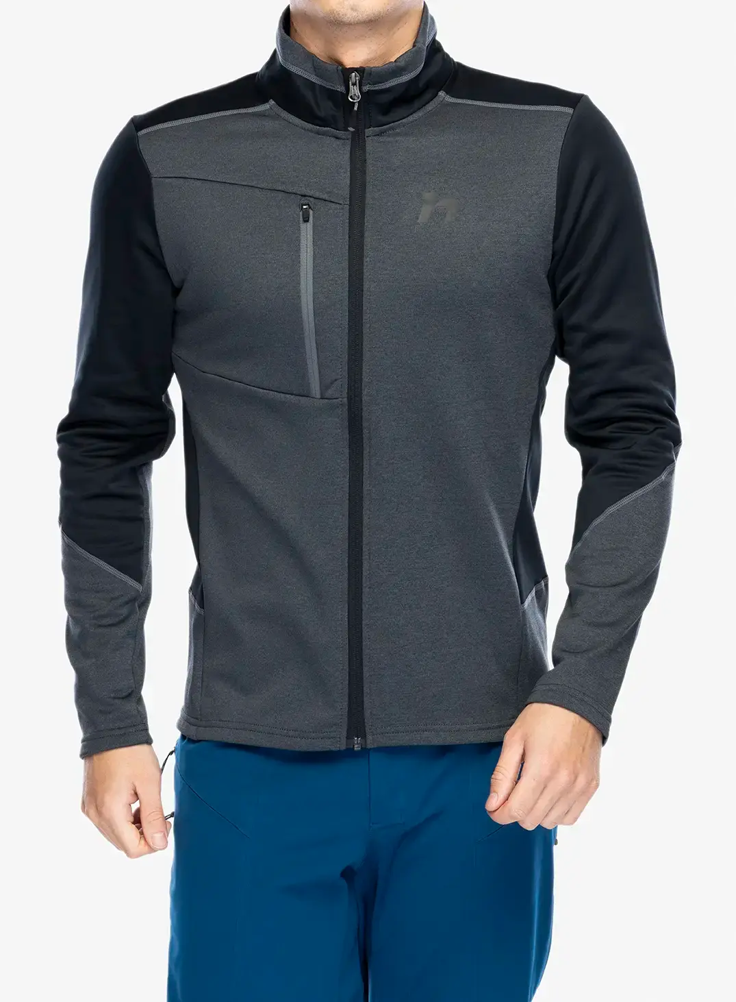 Dukserica od flisa Hannah Tariq - dark gray mel
