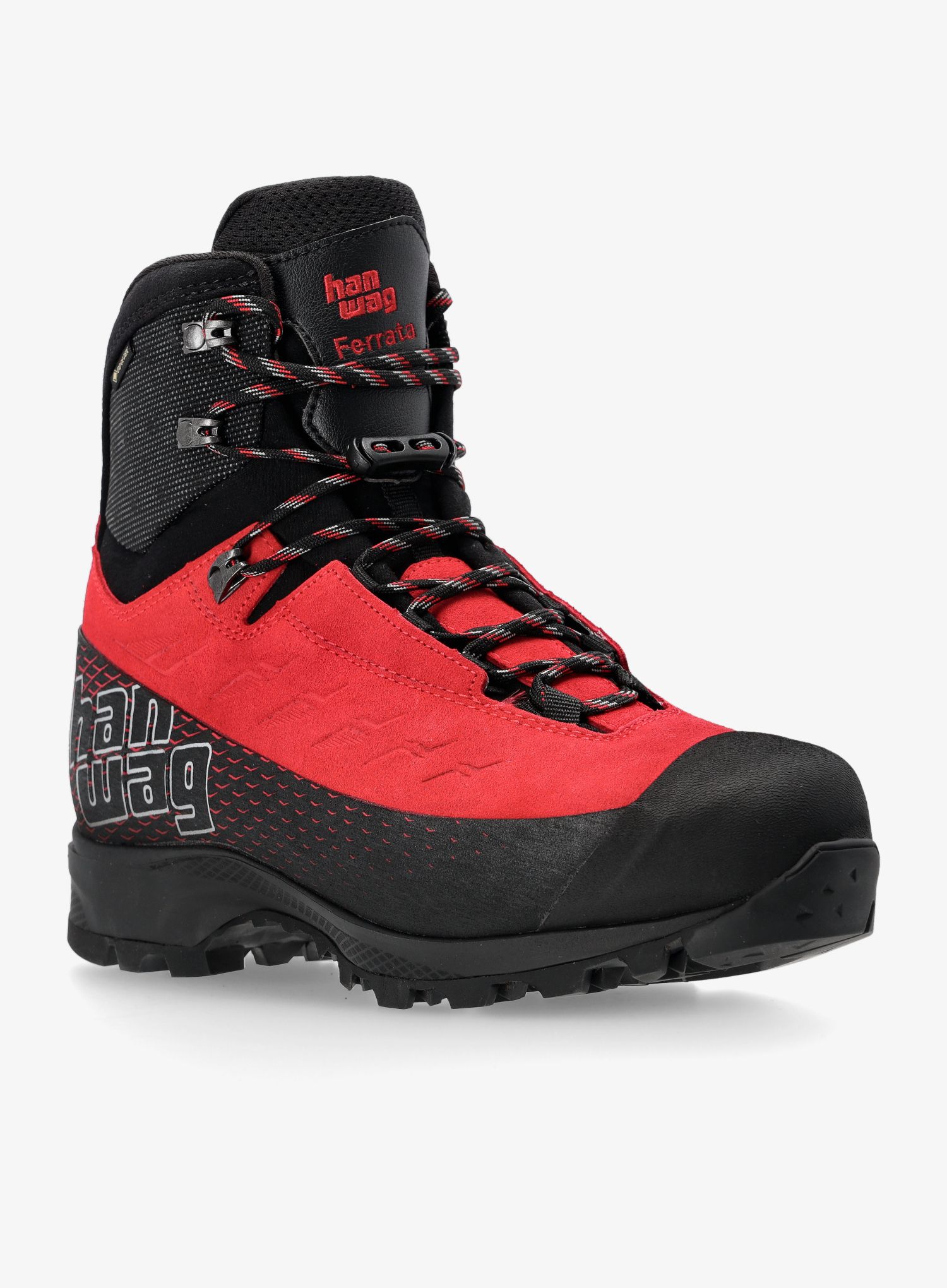 Alpinističke cipele Hanwag Ferrata Tour GTX - red/black