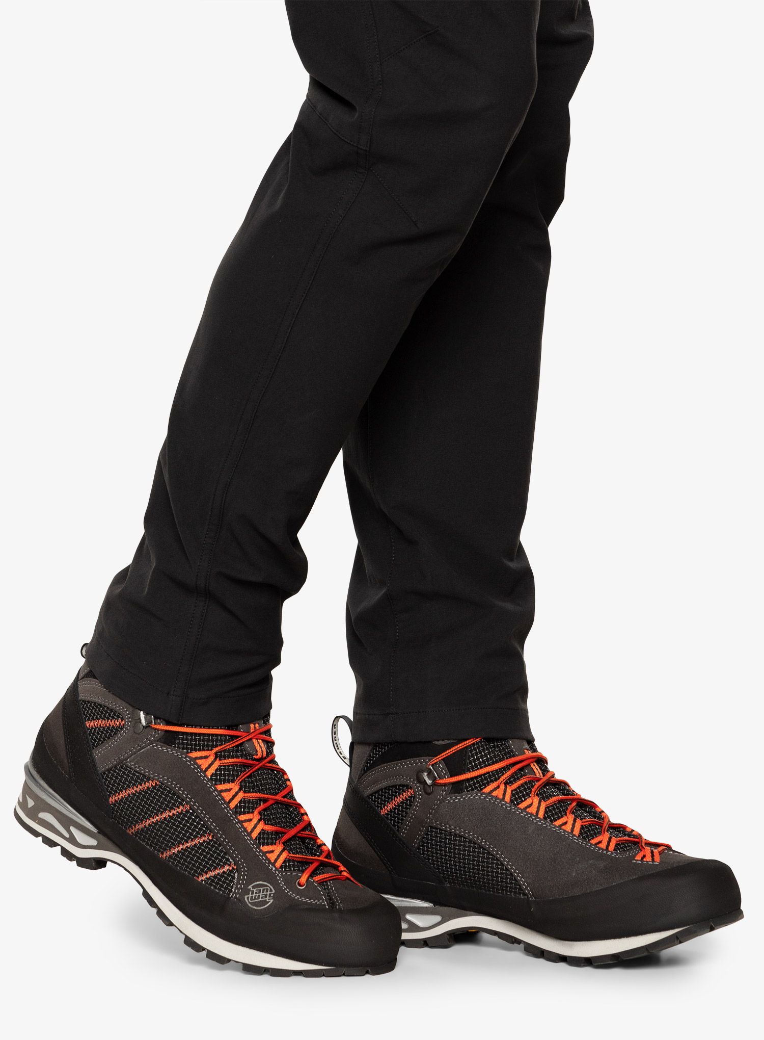 Cipele za poluautomatske dereze Hanwag Makra Combi GTX - asphalt/orange
