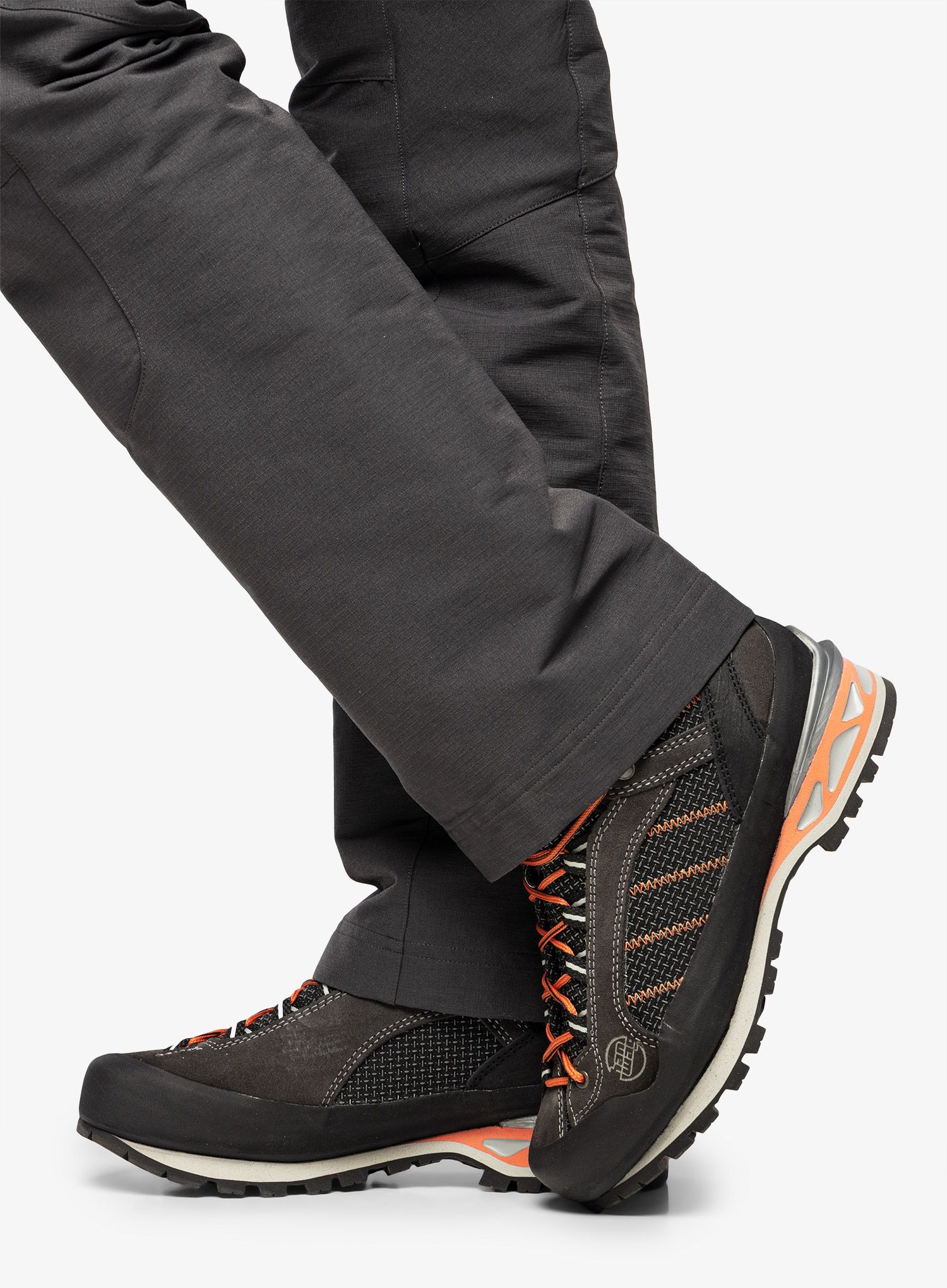 Ženske alpinističke cipele Hanwag Makra Combi GTX - asphalt/orink