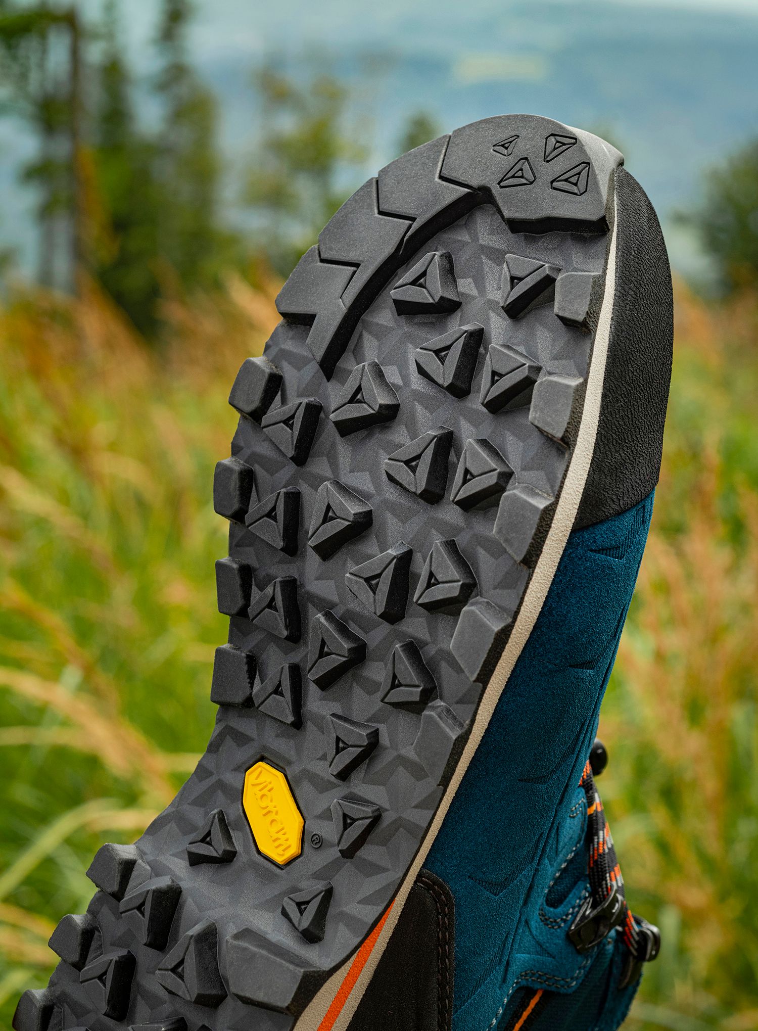 Muške cipele Hanwag Makra Light GTX - seablue/orange